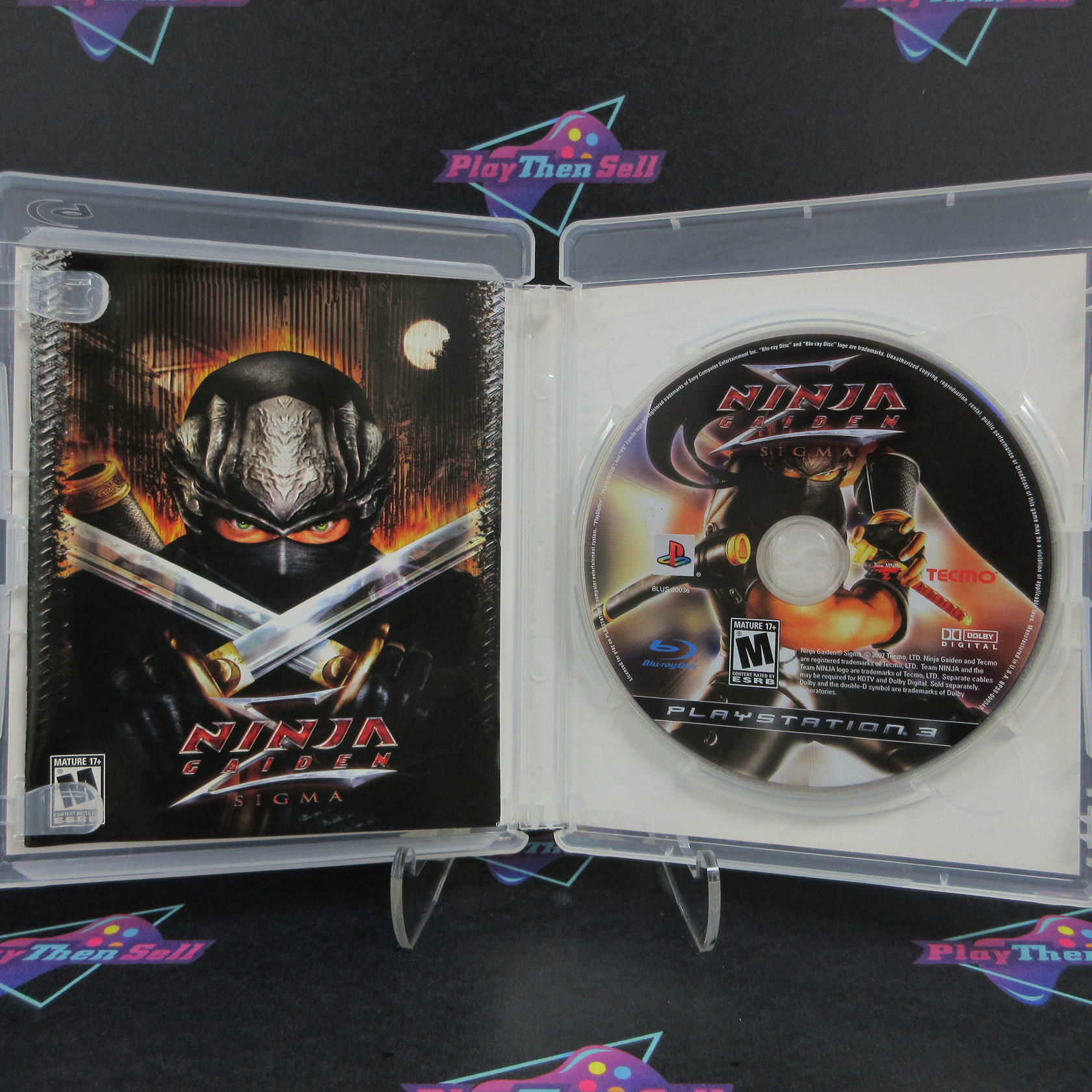 Ninja Gaiden Sigma PS3 PlayStation 3 + Reg Card - Like New