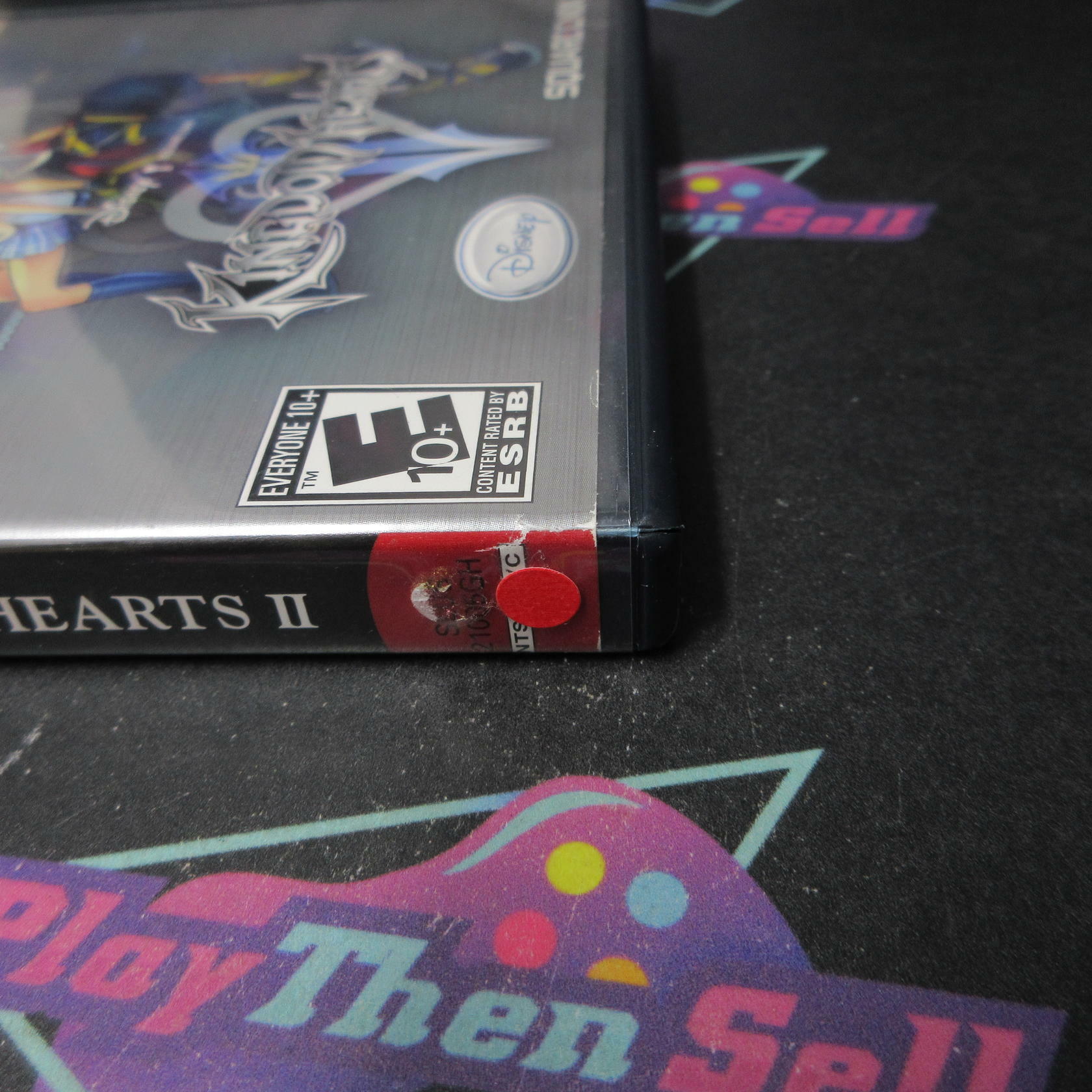 Kingdom Hearts II GH PS2 PlayStation 2 AD Complete CIB - Very Good