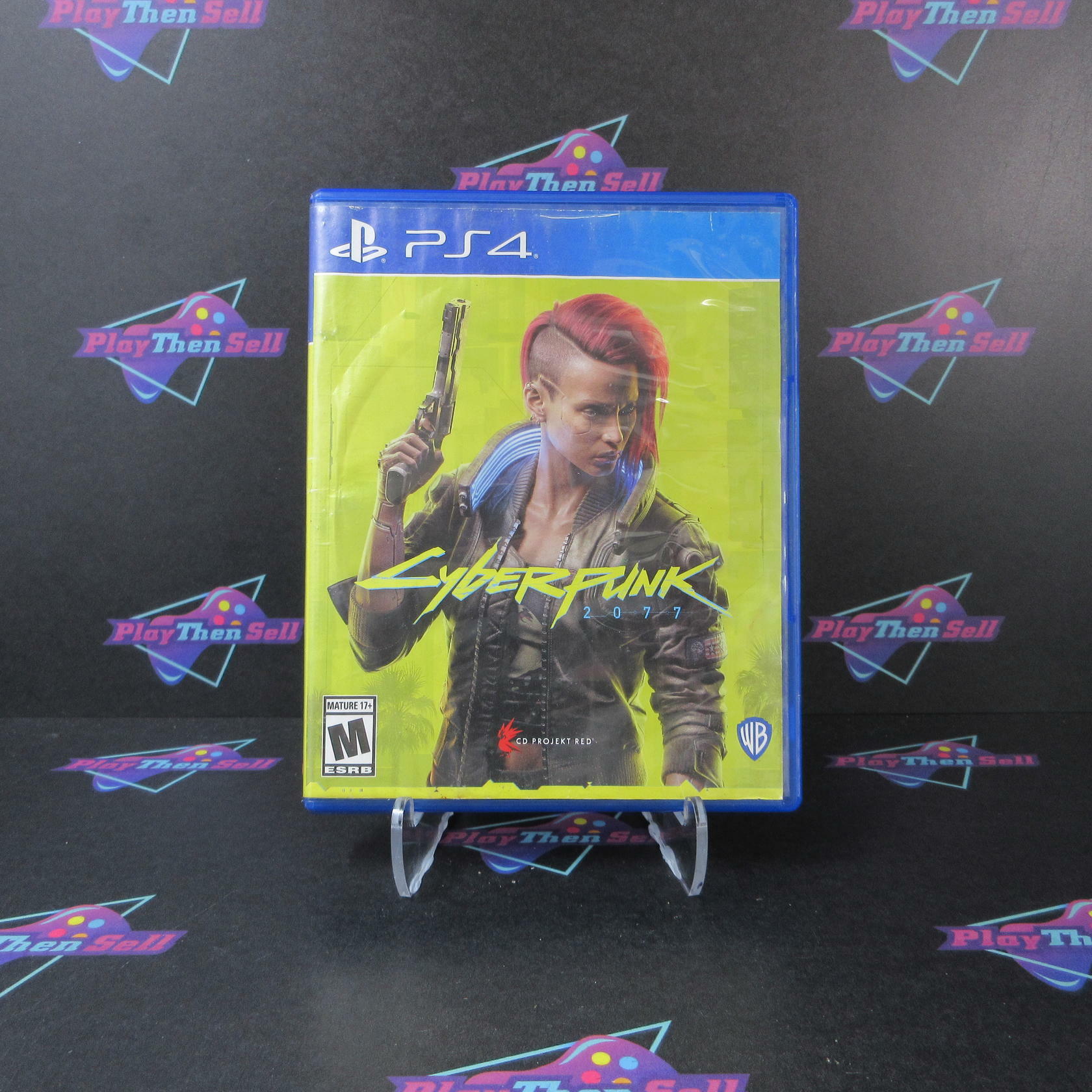 Cyberpunk 2077 PS4 PlayStation 4 AD Complete CIB - Very Good