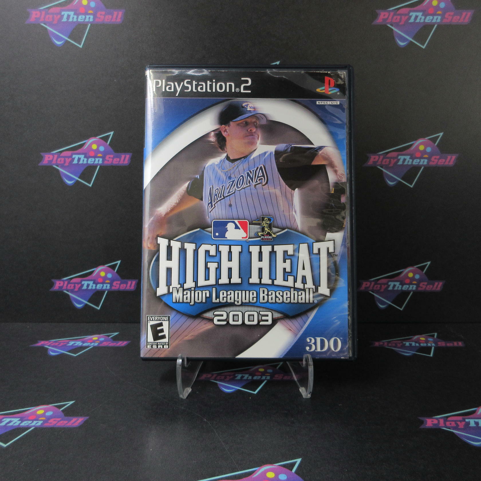 High Heat Major League Baseball 2003 PS2 PlayStation 2 AD/MD Complete CIB - Very Good