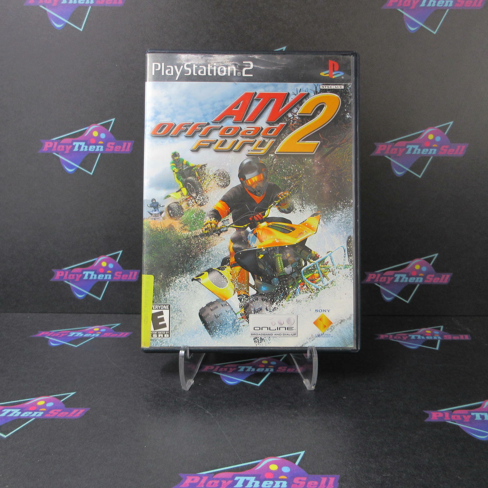 ATV Offroad Fury 2 PS2 PlayStation 2 AD/MD/DD Complete CIB - Very Good