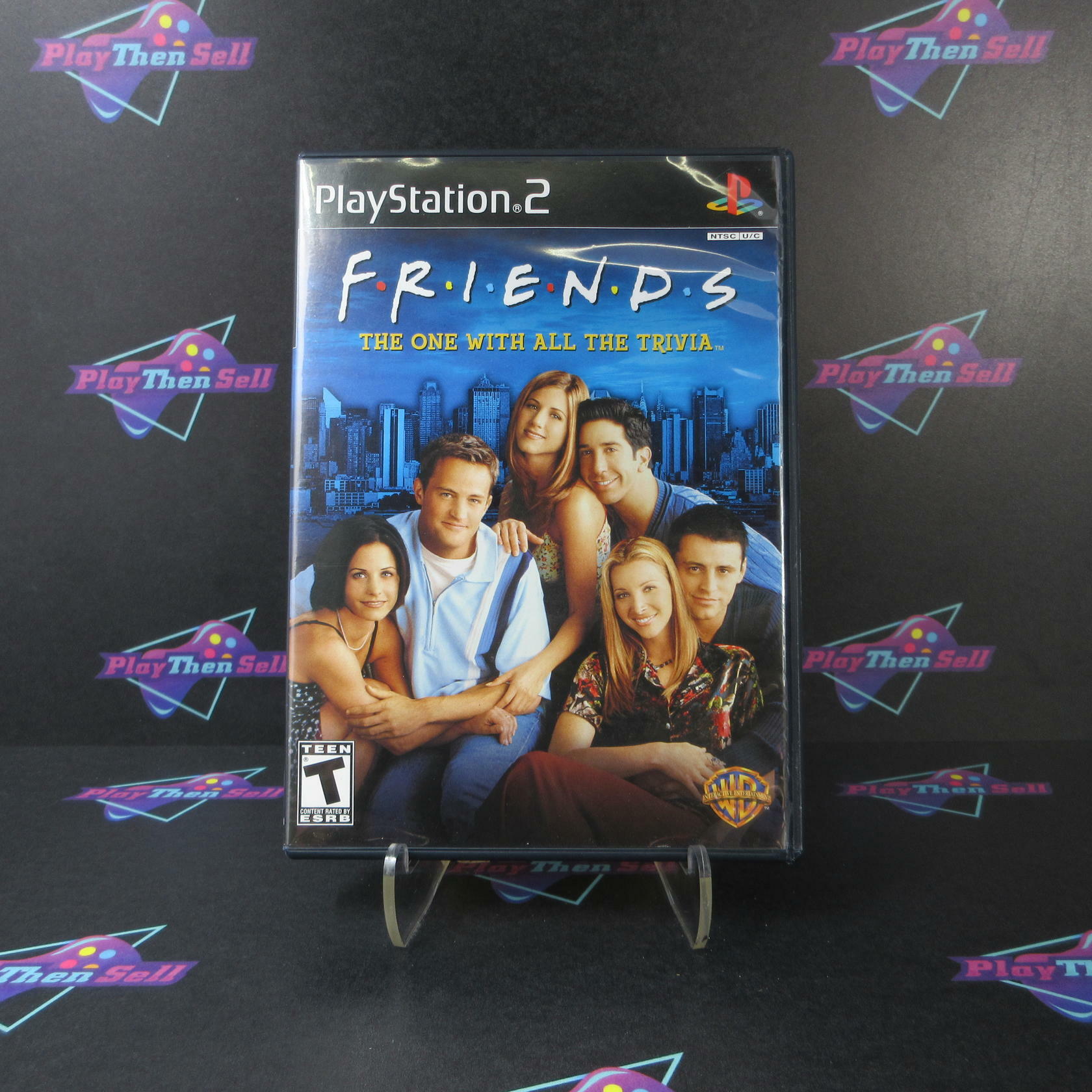 Friends The One with All the Trivia PS2 PlayStation 2 - Like New