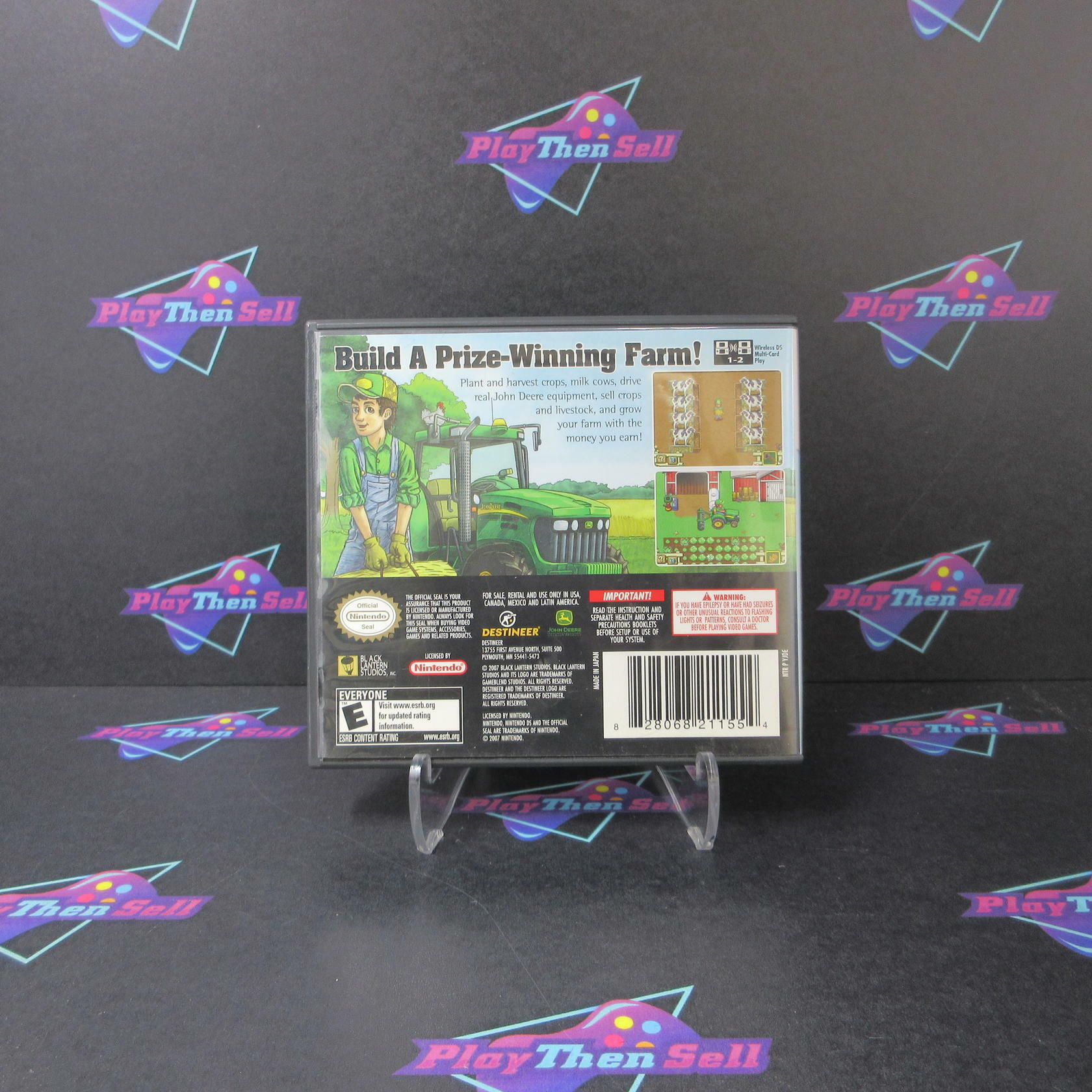 John Deere Harvest in the Heartland Nintendo DS - Like New