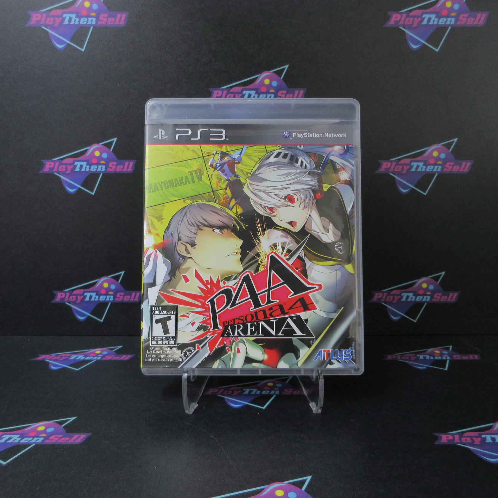 Persona 4 Arena PS3 PlayStation 3 MD Complete CIB - Very Good