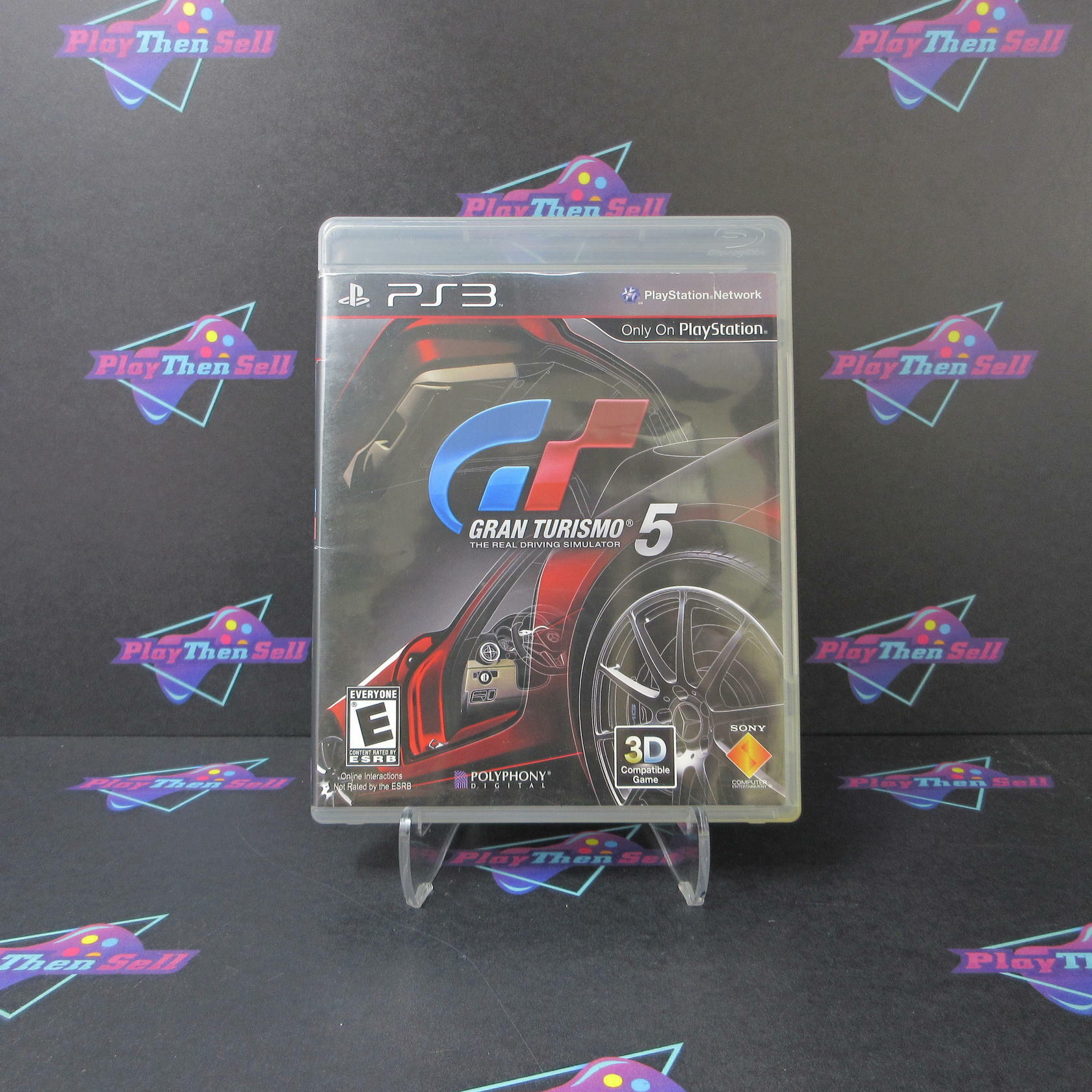 Gran Turismo 5 PS3 PlayStation 3 AD/NM - Very Good