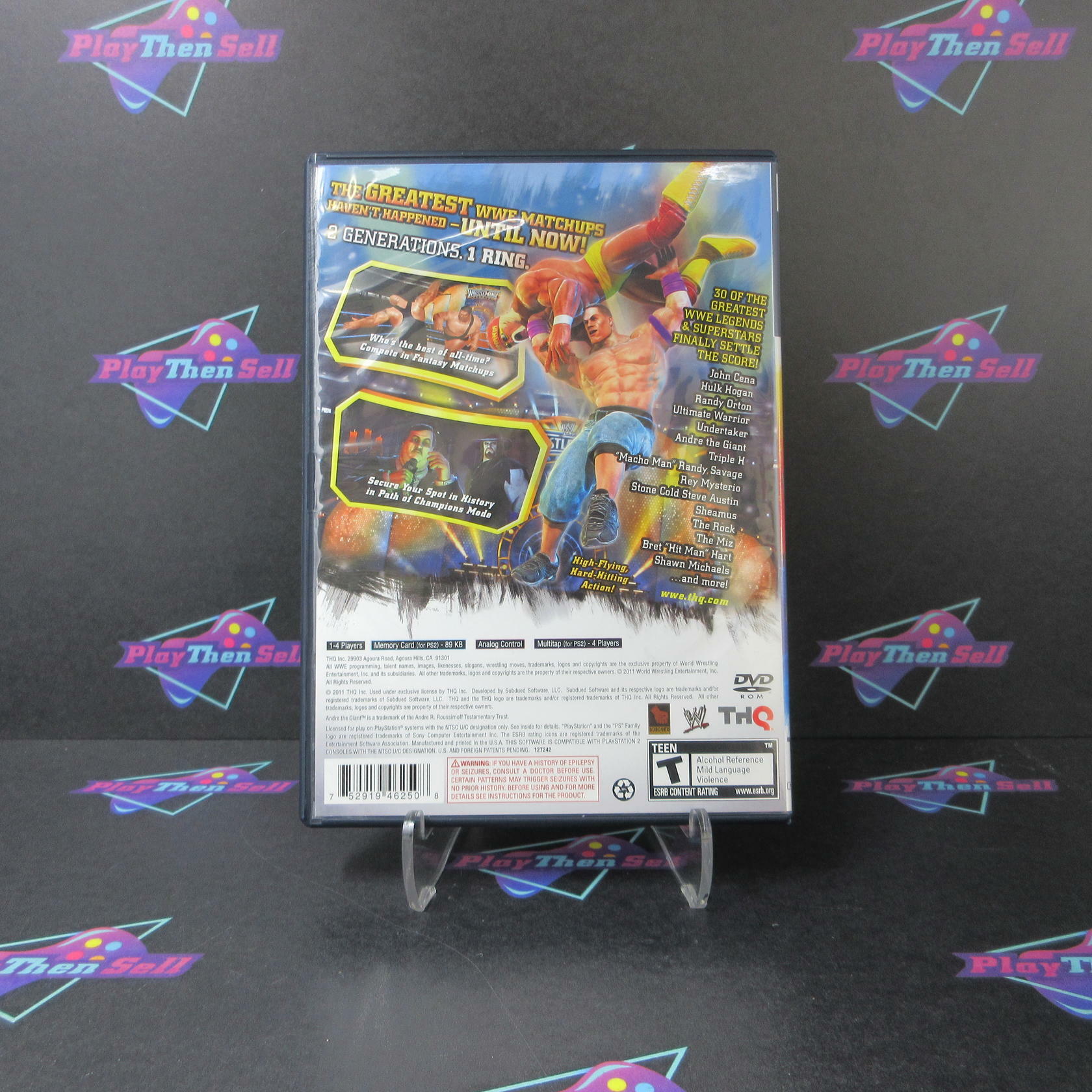 WWE All Stars PS2 PlayStation 2 - Like New