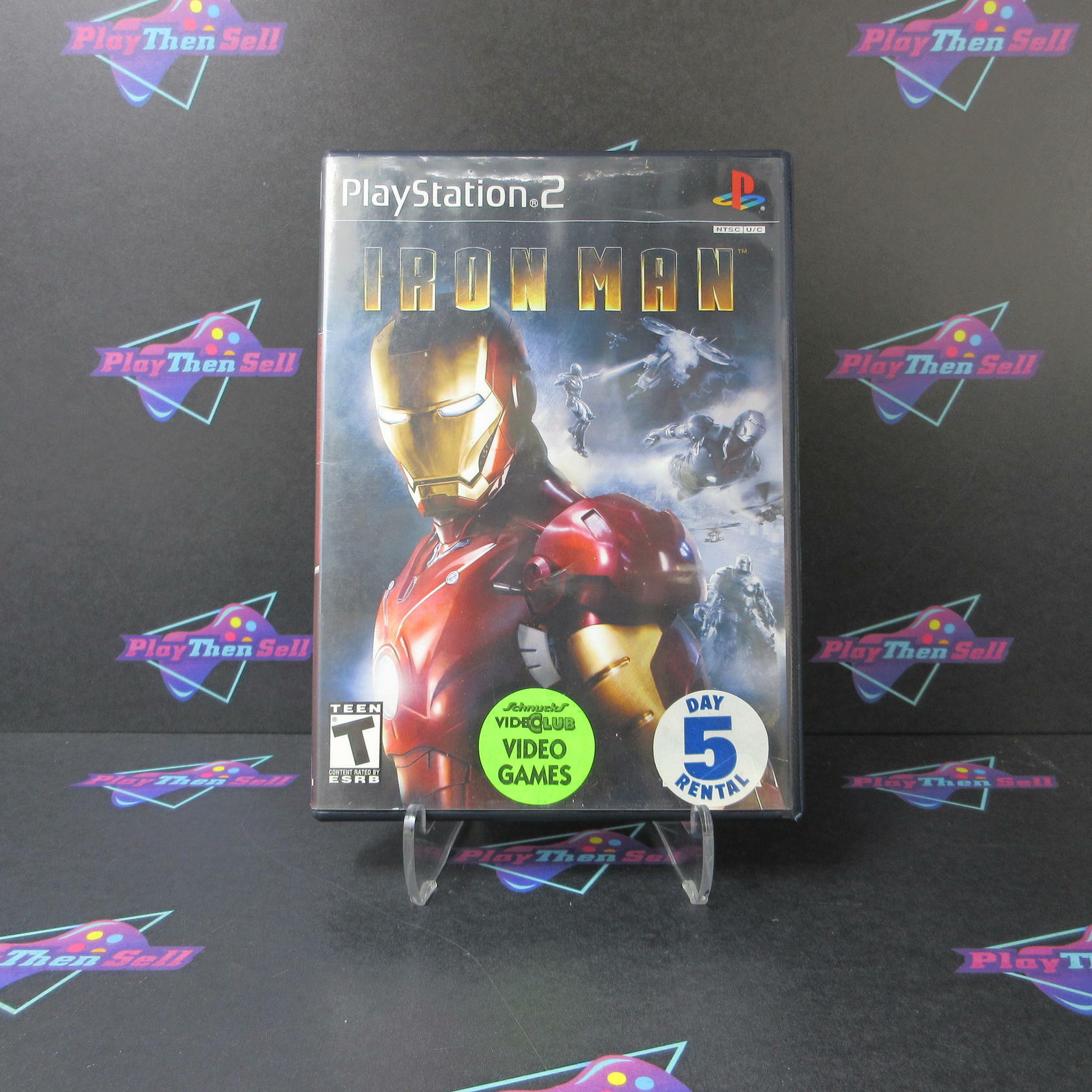 Iron Man PS2 PlayStation 2 AD/MD Complete CIB - Very Good