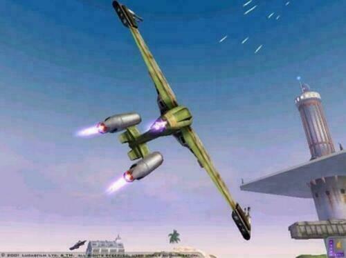 Star Wars Jedi Starfighter PS2 PlayStation 2 + Reg Card / Hint Book - Like New