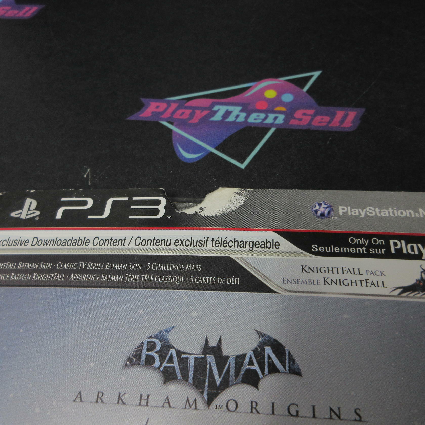 Batman Arkham Origins PS3 PlayStation 3 AD In Sleeve Complete CIB - Very Good