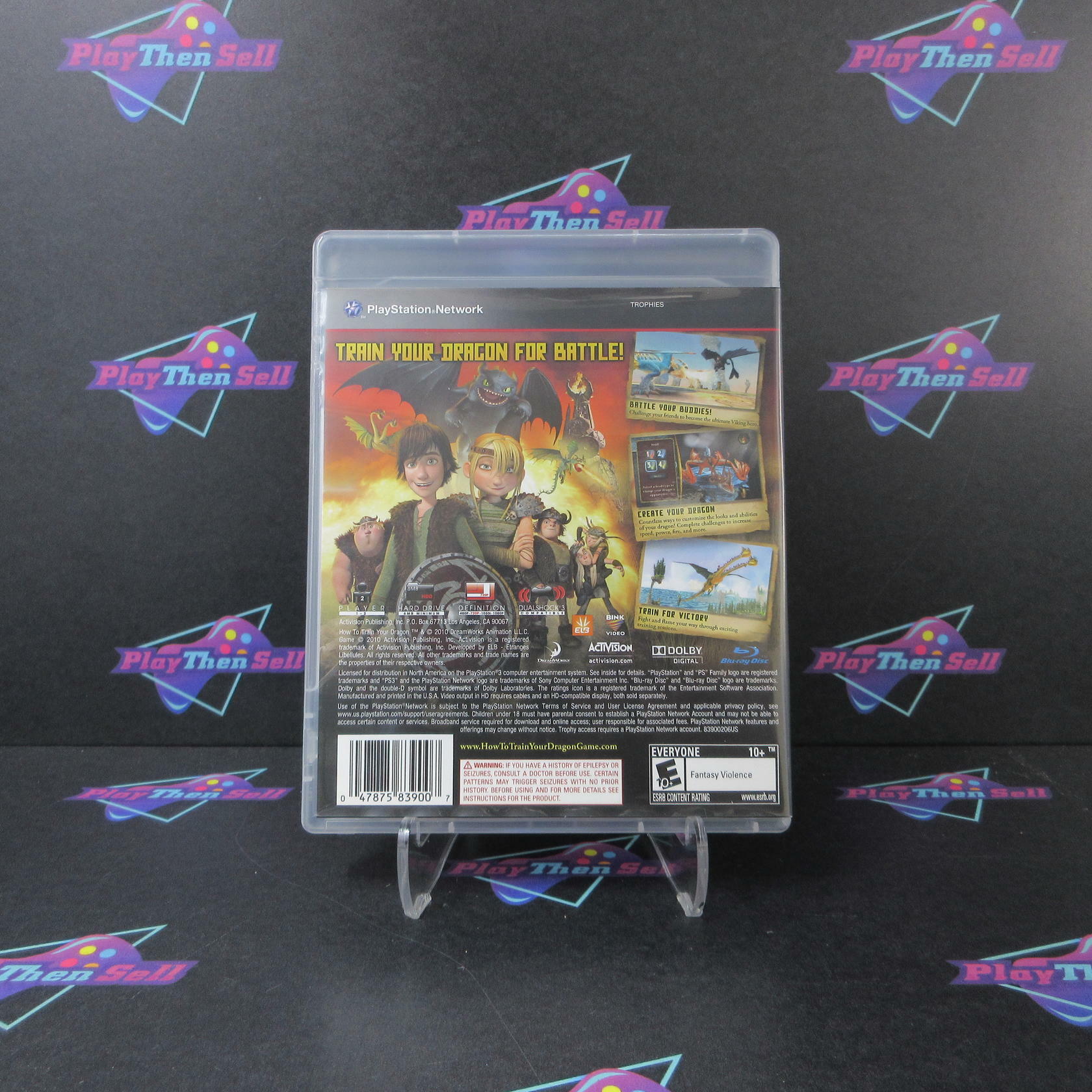 How to Train Your Dragon PS3 PlayStation 3 - Like New