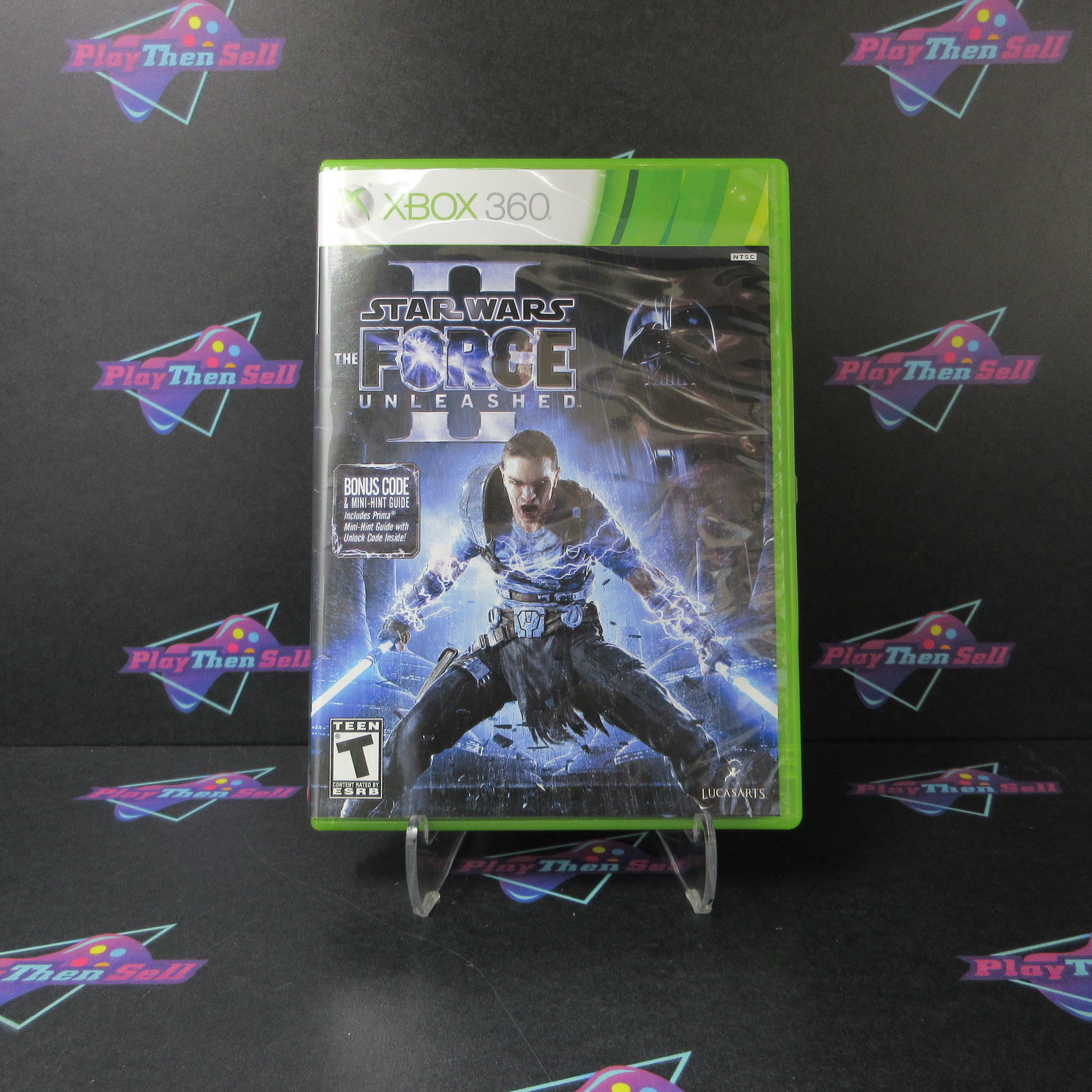Star Wars The Force Unleashed 2 Xbox 360 DD Complete CIB - Very Good