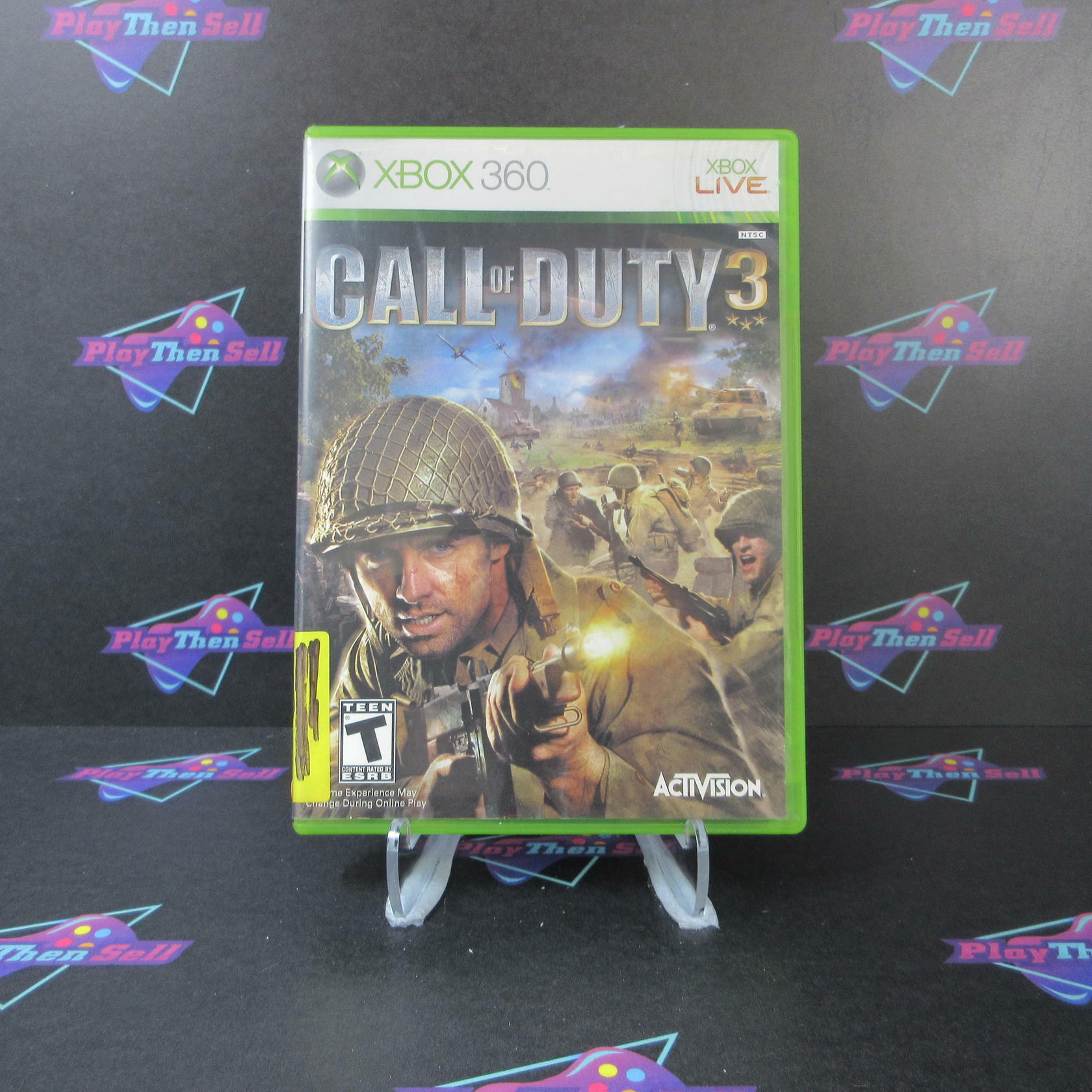 Call of Duty 3 Xbox 360 AD Complete CIB Complete CIB - Very Good