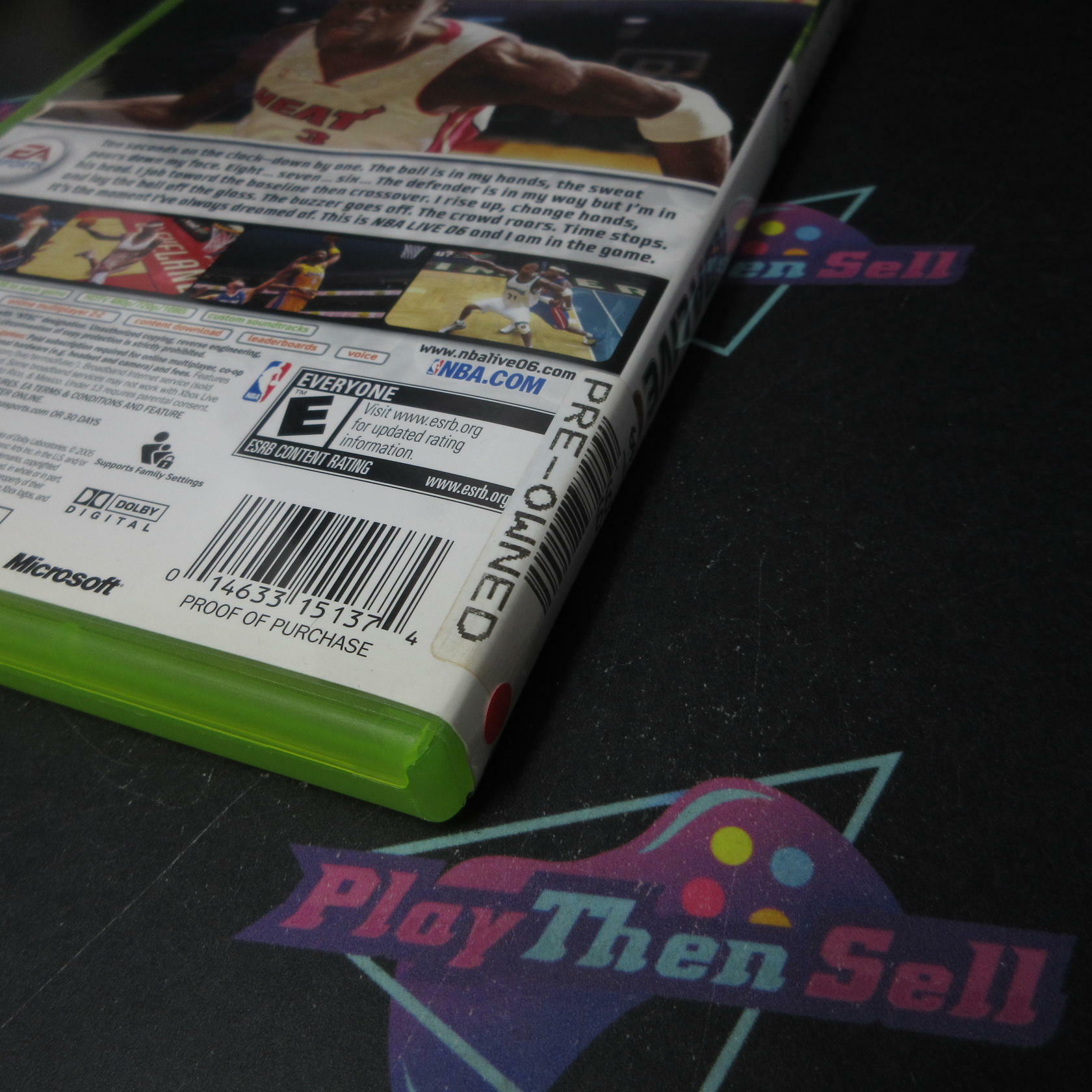 NBA Live 06 Xbox 360 AD/MD Complete CIB - Very Good