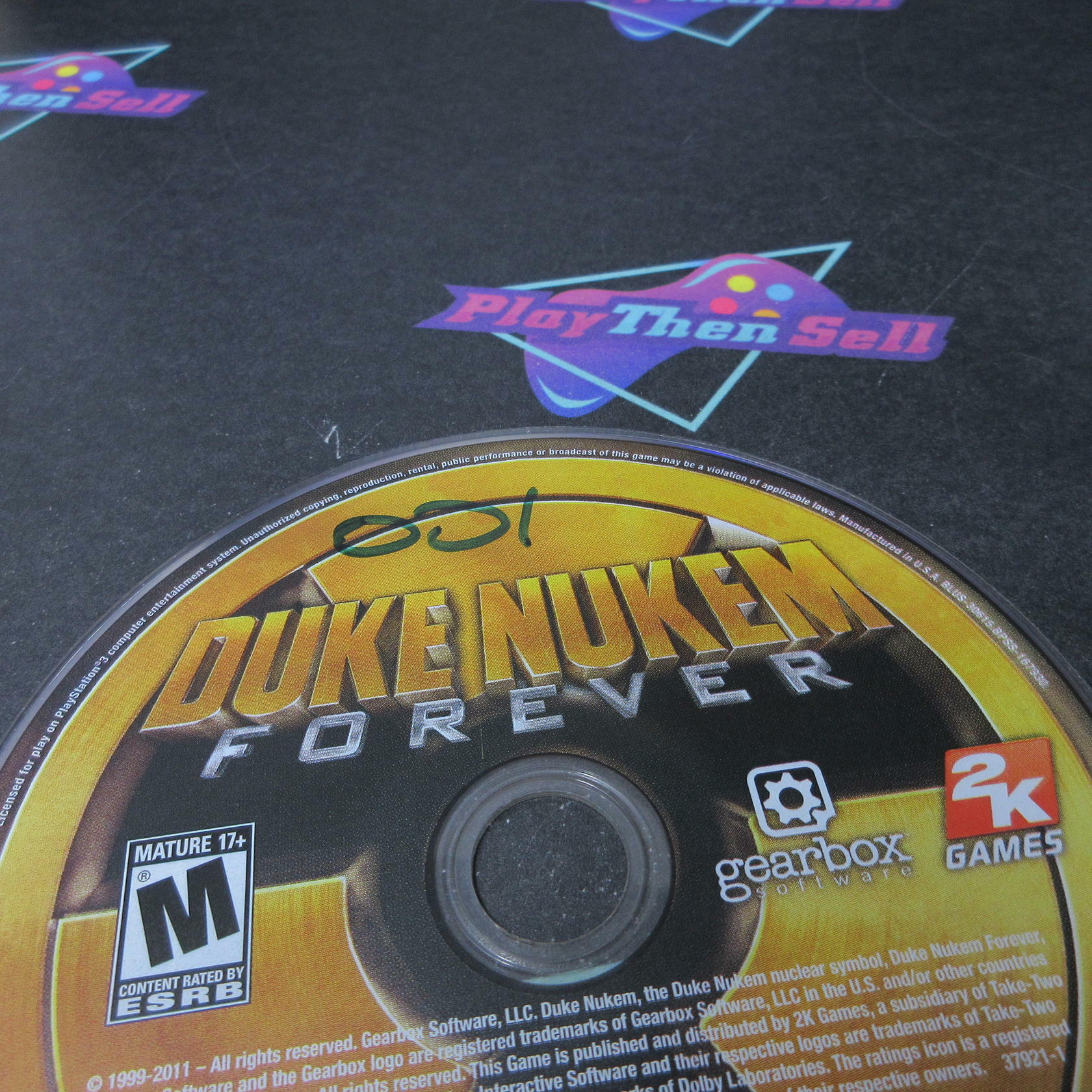 Duke Nukem Forever PS3 PlayStation 3 AD/DD/NM - Very Good