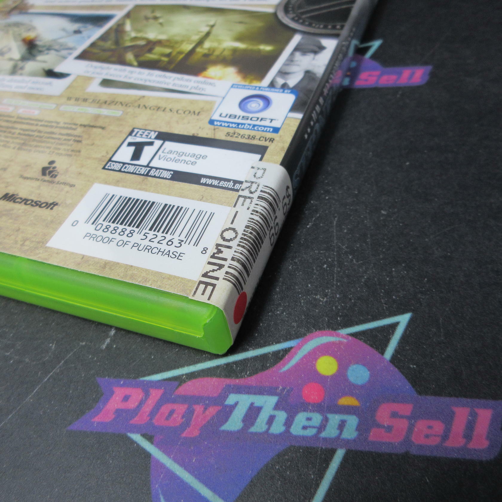 Blazing Angels Squadrons of WWII Xbox 360 AD Complete CIB - Very Good