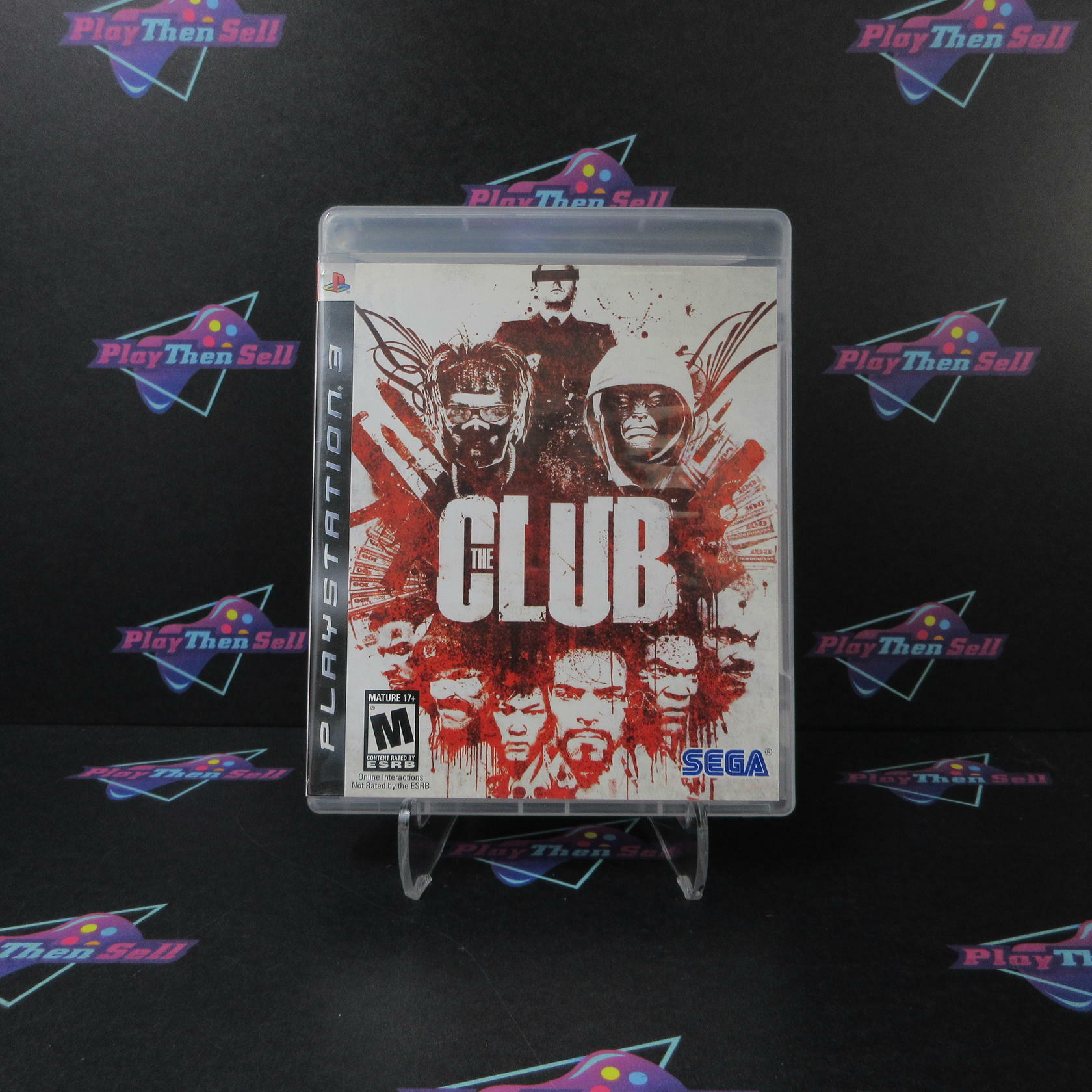 The Club PS3 PlayStation 3 AD/NM - Very Good