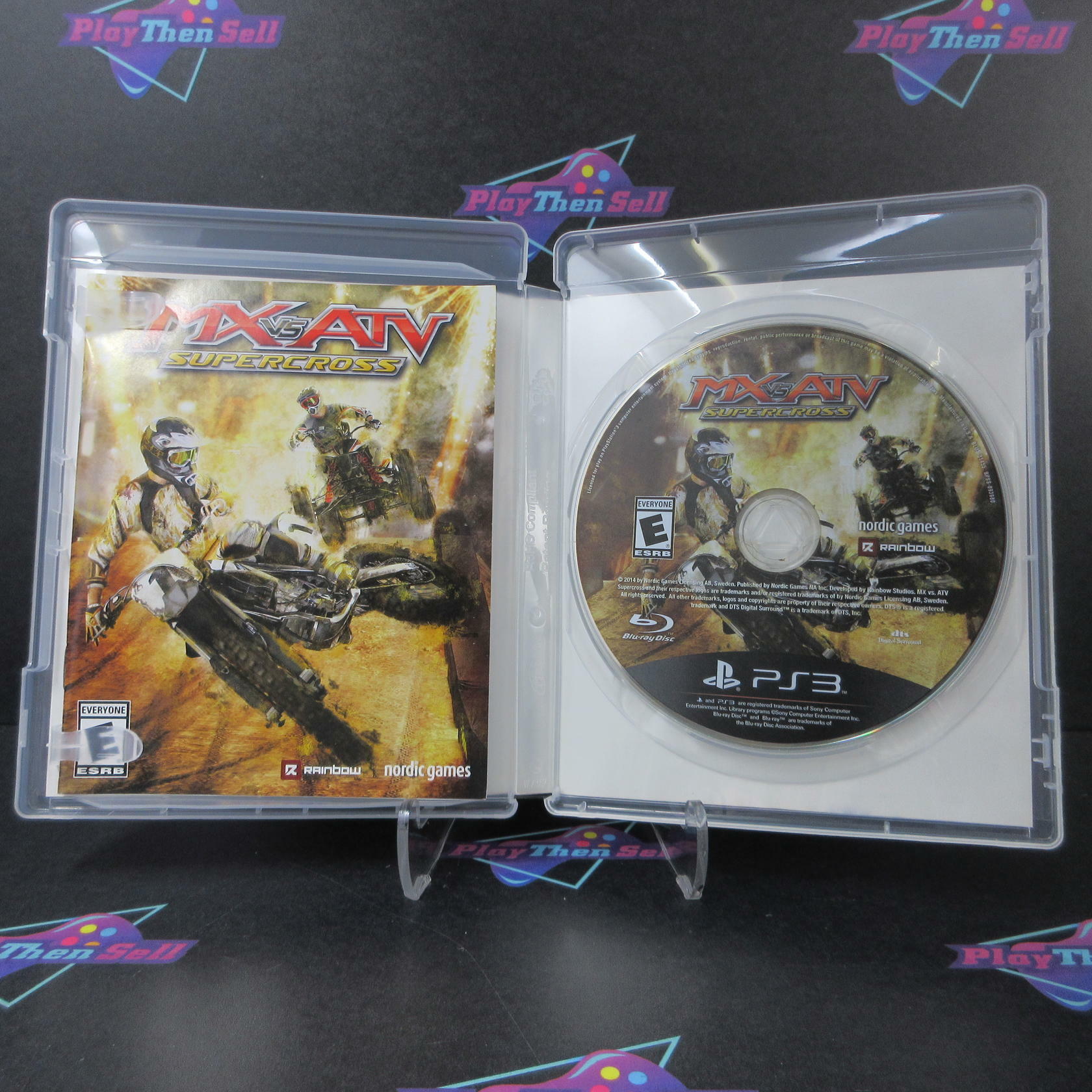 Mx vs. ATV: Supercross PS3 PlayStation 3 AD Complete CIB - Very Good