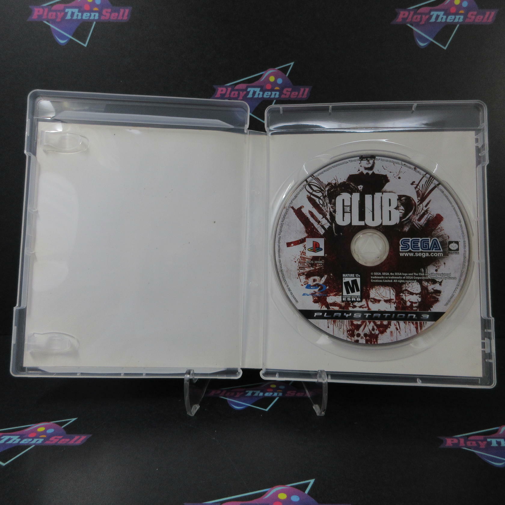 The Club PS3 PlayStation 3 AD/NM - Very Good