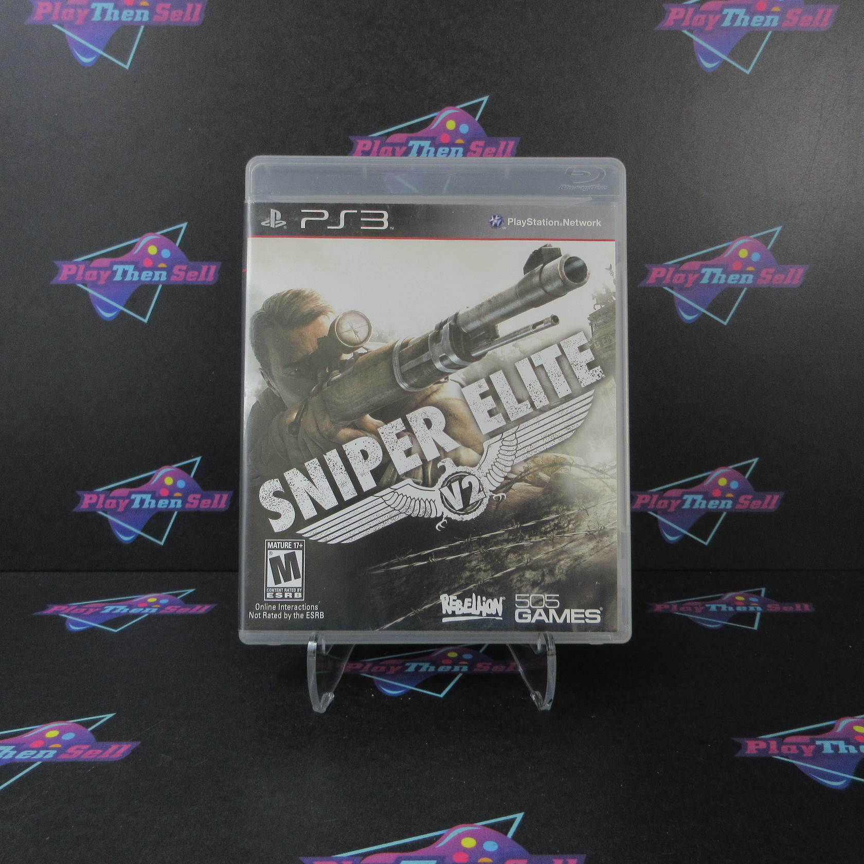Sniper Elite V2 PS3 PlayStation 3 AD Complete CIB - Very Good