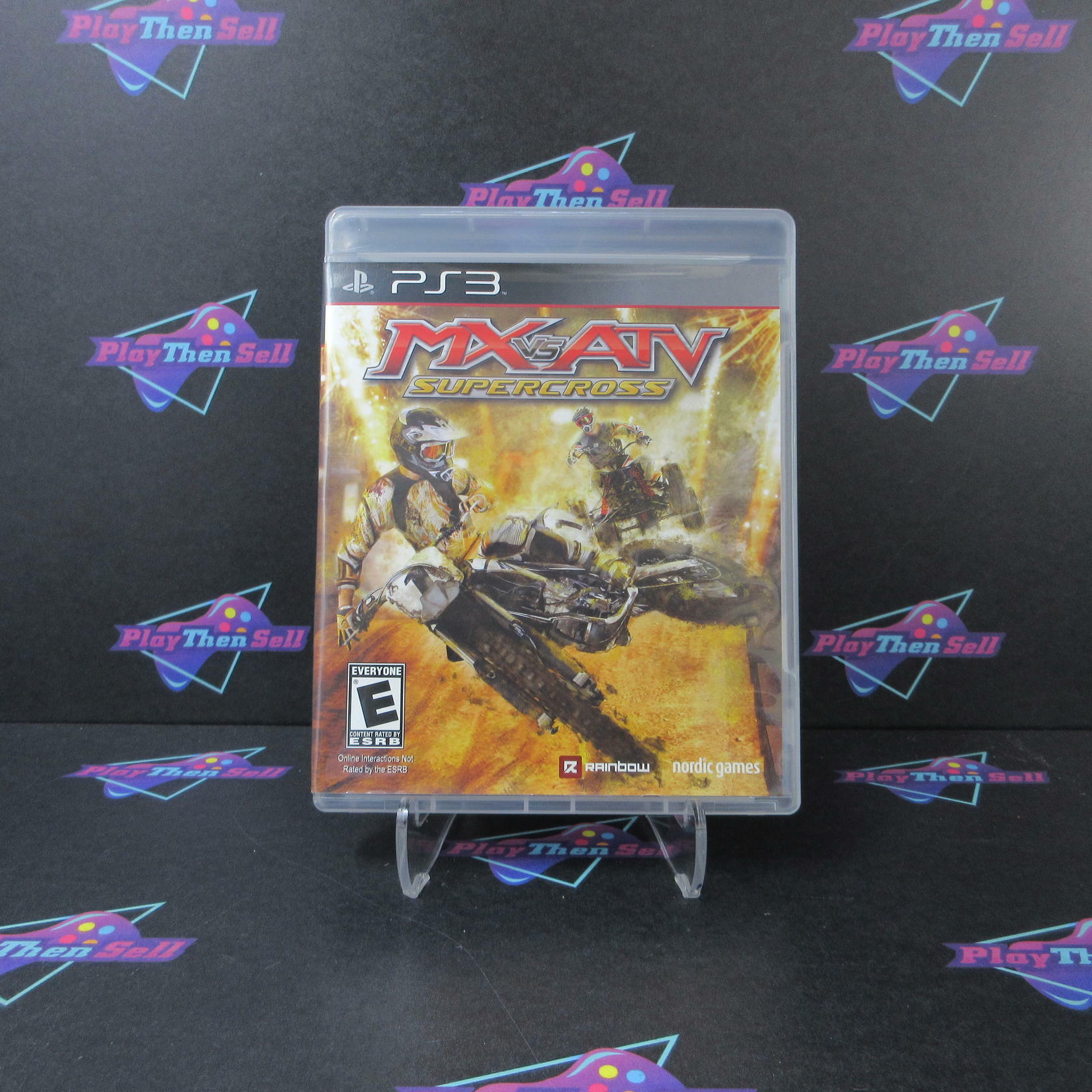 Mx vs. ATV: Supercross PS3 PlayStation 3 AD Complete CIB - Very Good