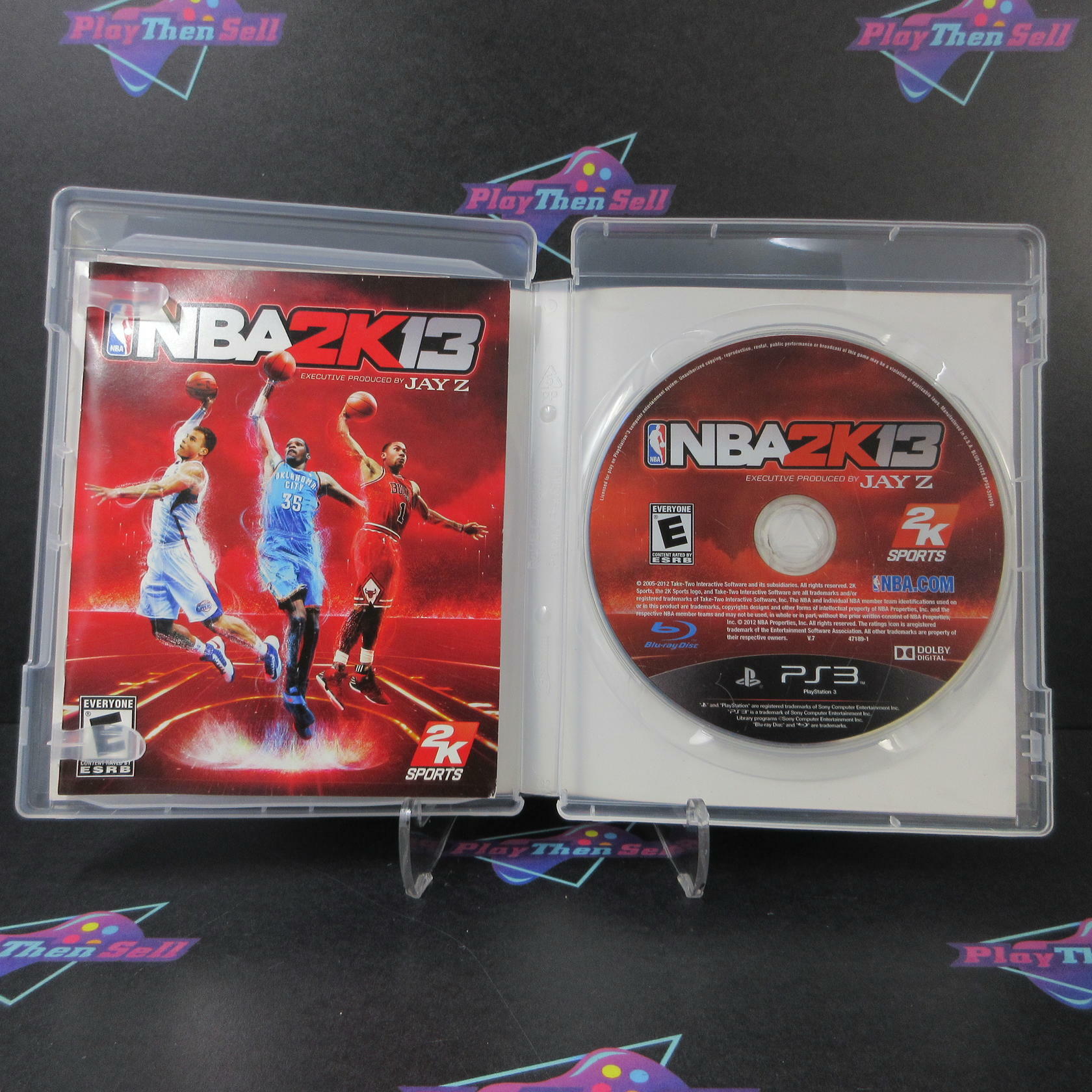NBA 2K13 PS3 PlayStation 3 AD/DD Complete CIB - Very Good