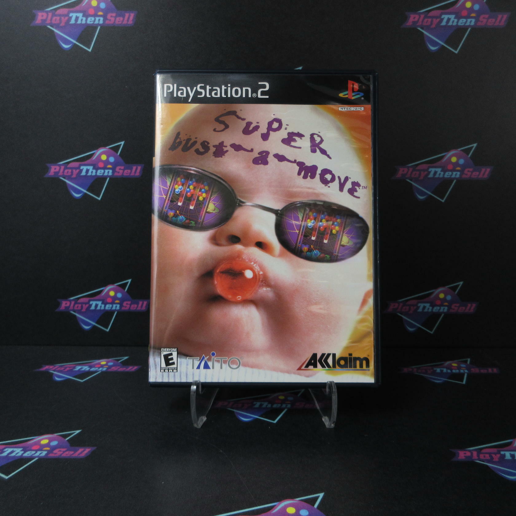 Super Bust-A-Move + Reg Card PS2 PlayStation 2 DD Complete CIB - Very Good