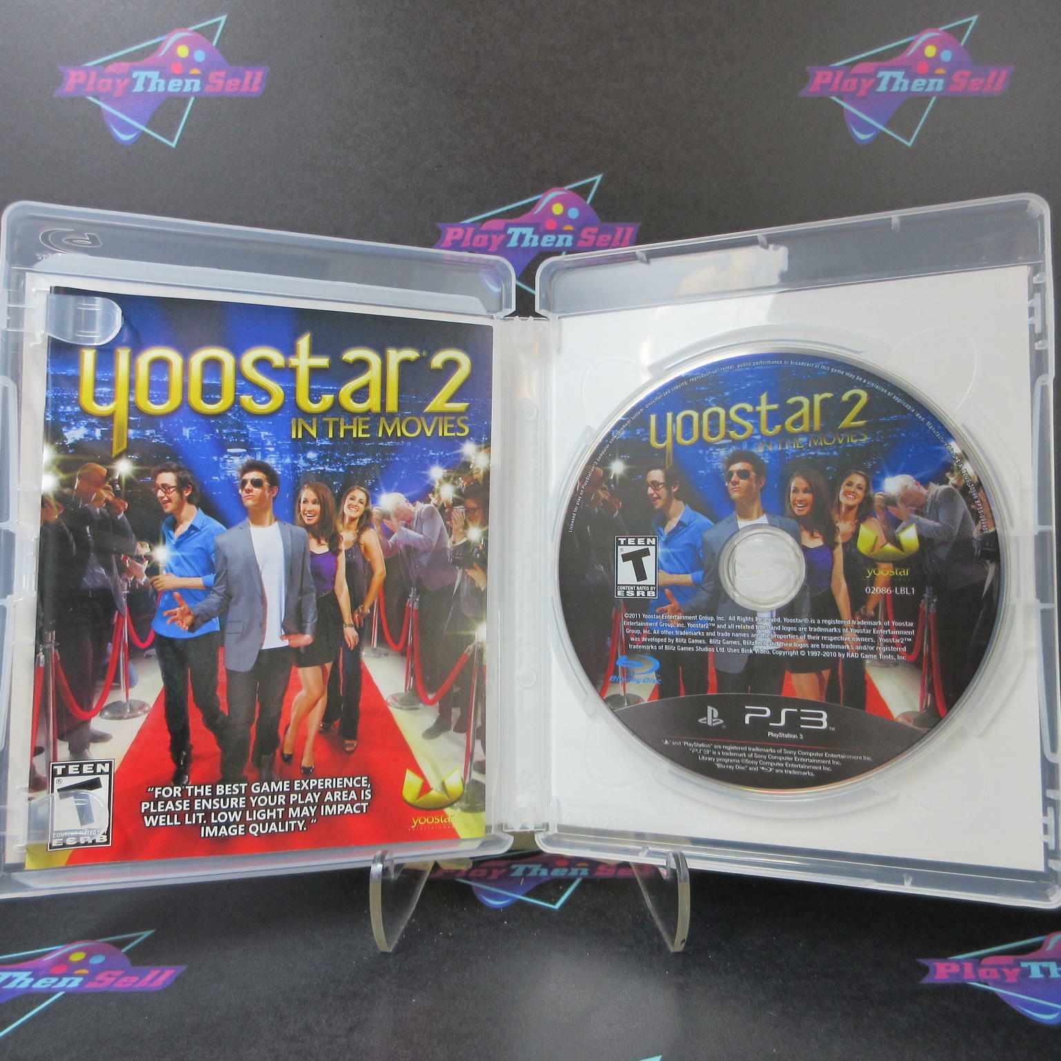 Yoostar 2 In The Movies PS3 PlayStation 3 - Like New