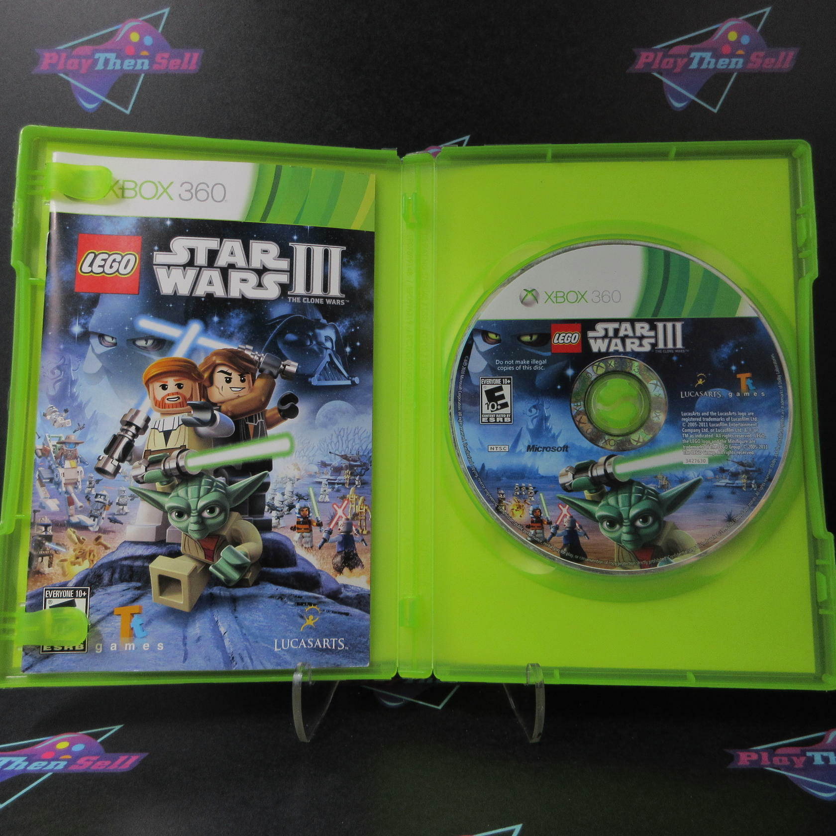 LEGO Star Wars 3 The Clone Wars Xbox 360 - Like New