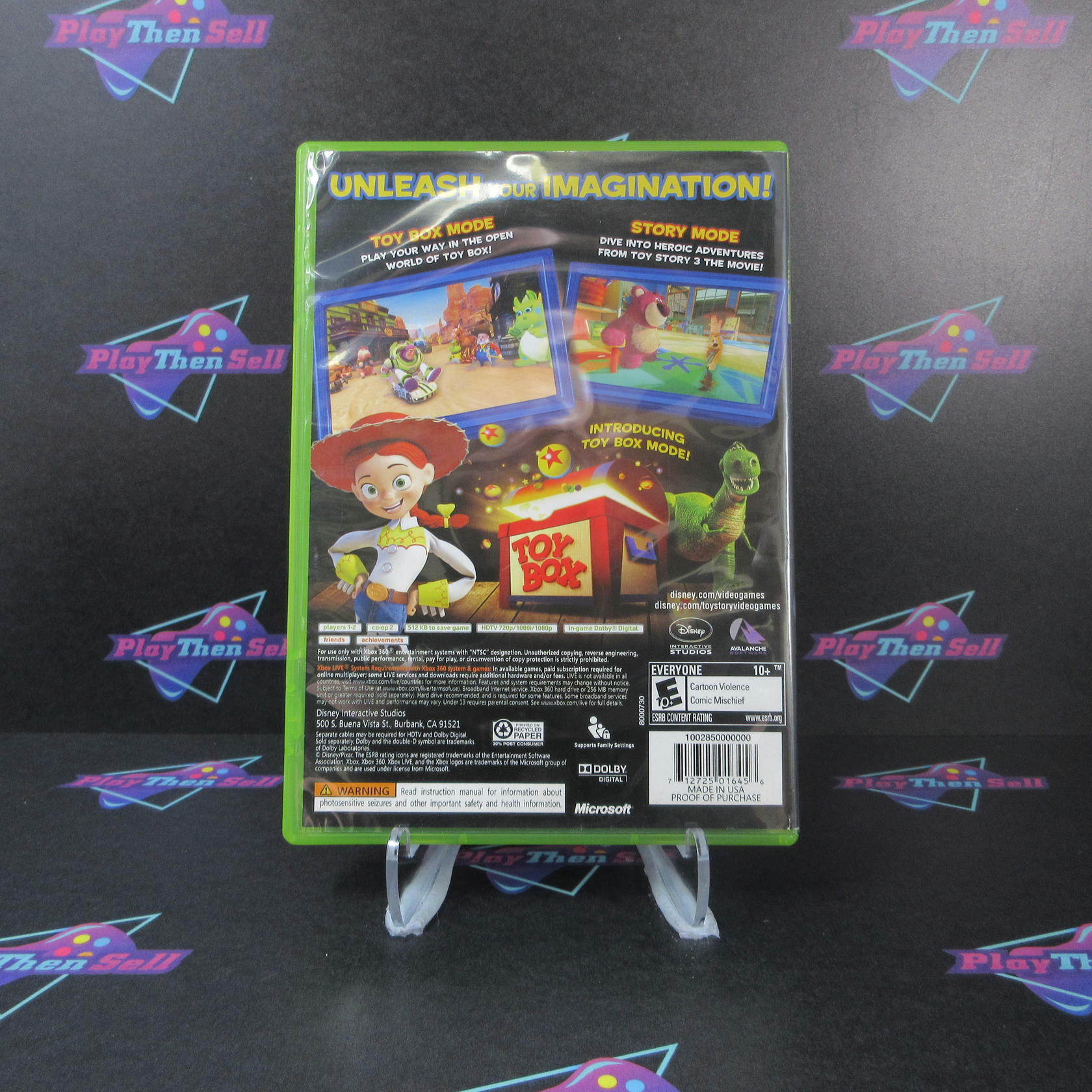 Toy Story 3 The Video Game Xbox 360 - Like New
