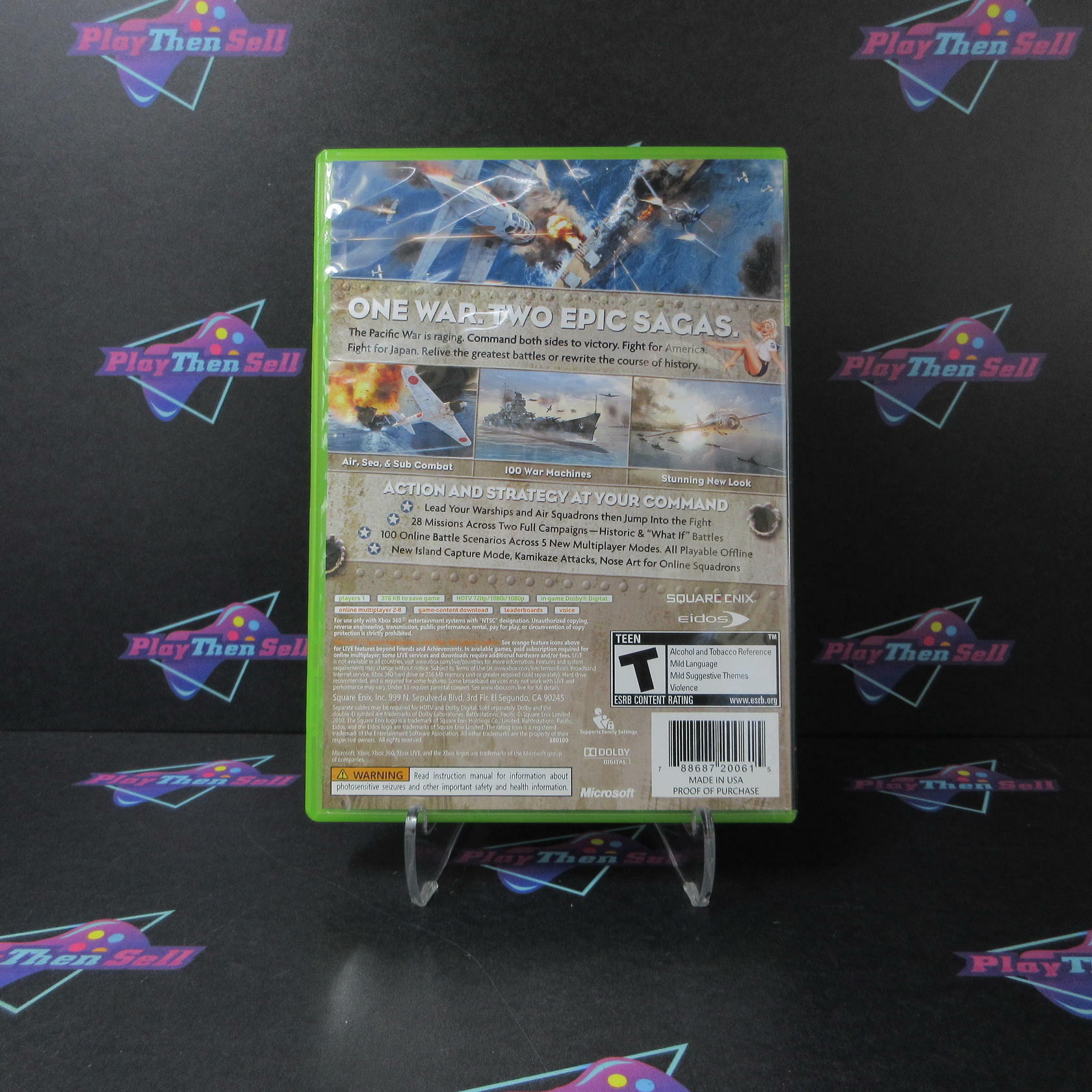 Battlestations Pacific Xbox 360 DD Complete CIB - Very Good