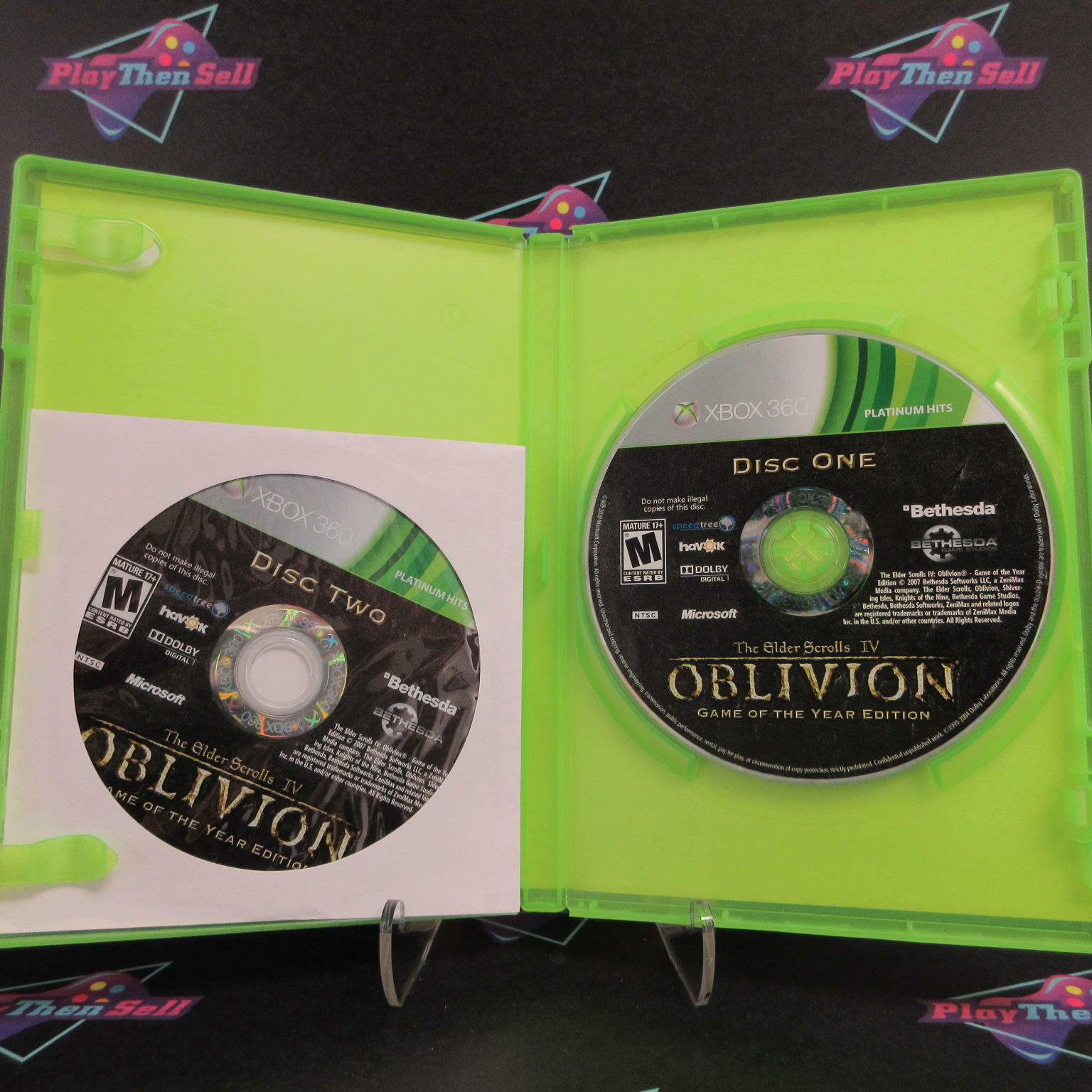 The Elder Scrolls IV Oblivion GOTY Edition Xbox 360 - Very Good