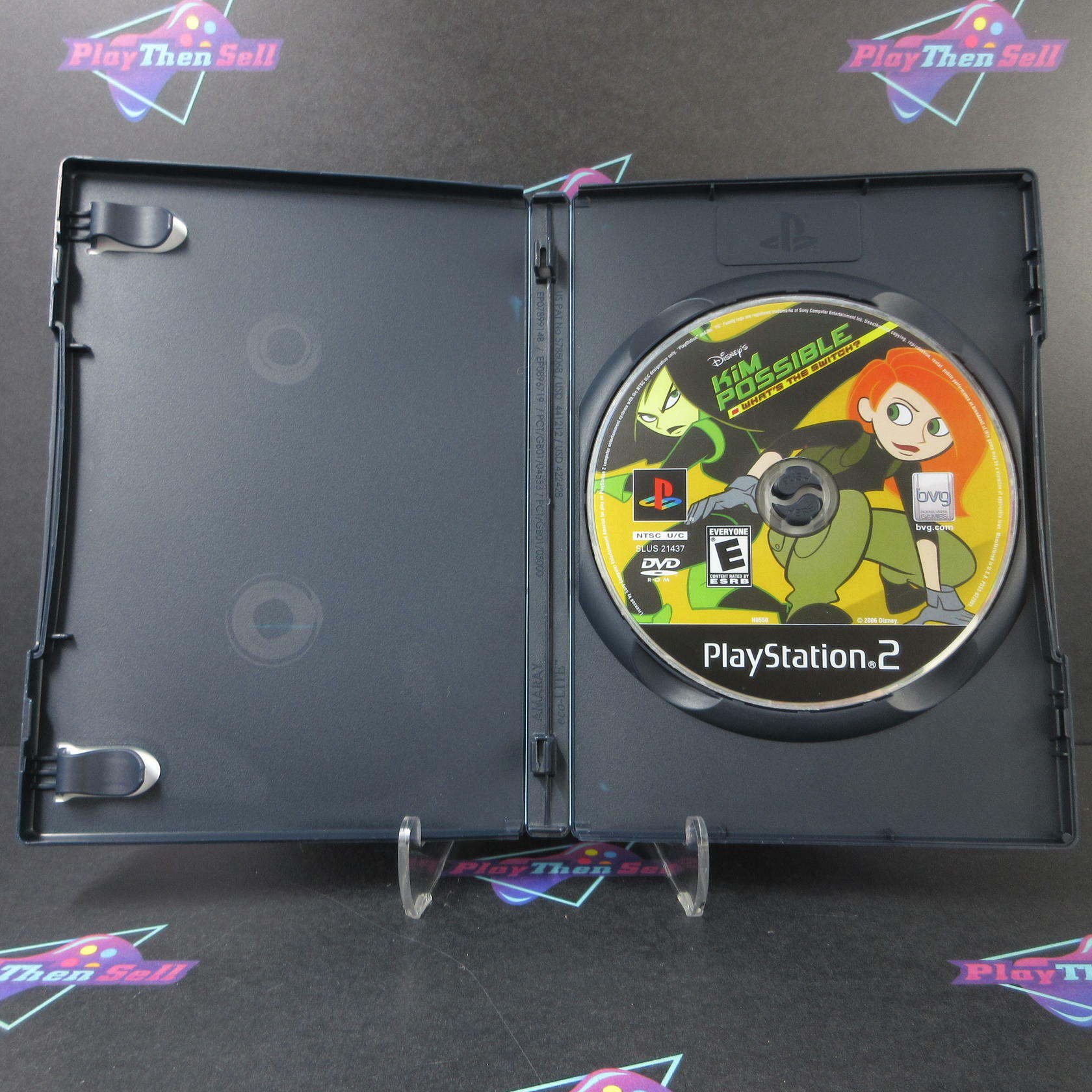 Disney's Kim Possible What's the Switch PS2 PlayStation 2 - Very Good