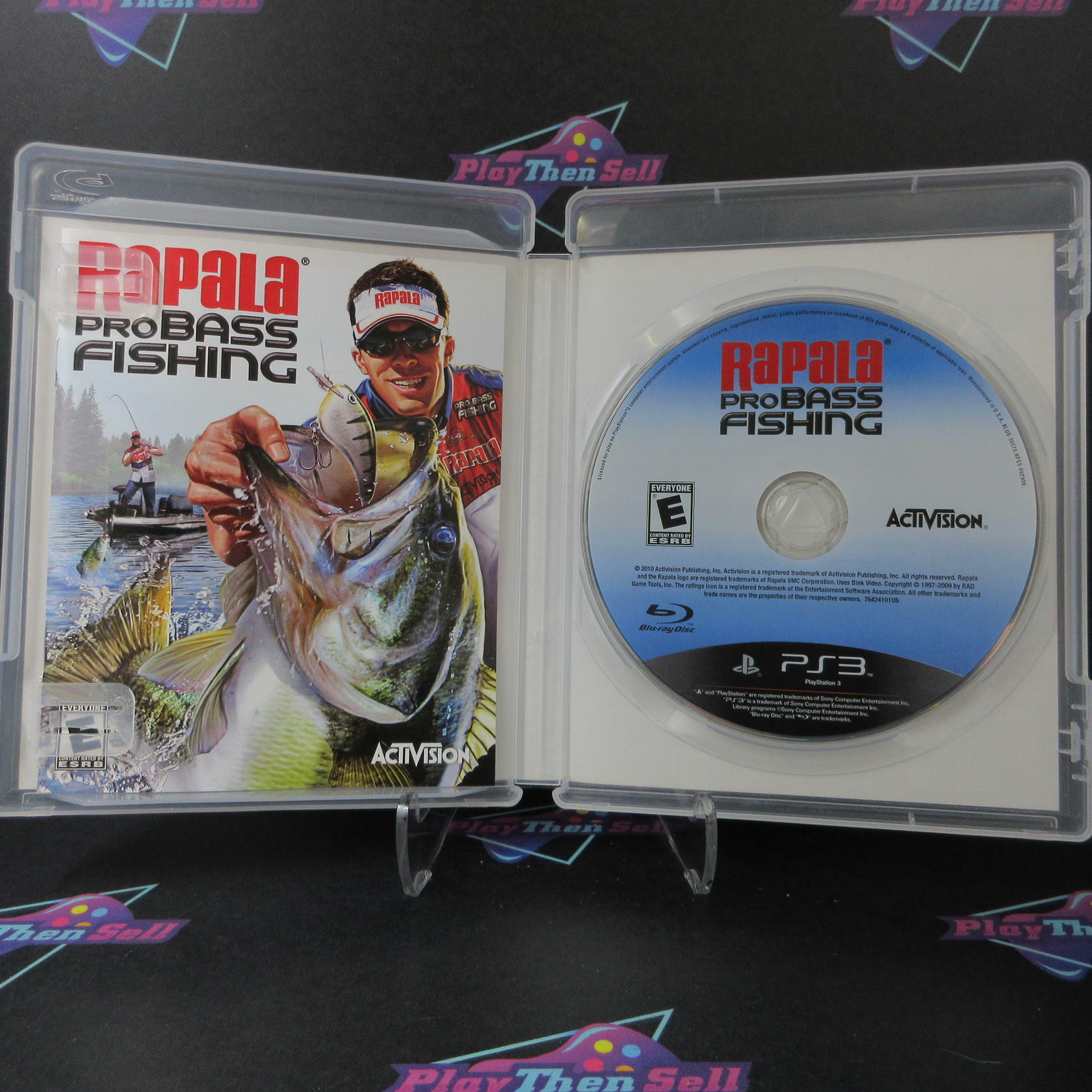 Rapala Pro Bass Fishing 2010 PS3 PlayStation 3 AD Complete CIB - Very Good
