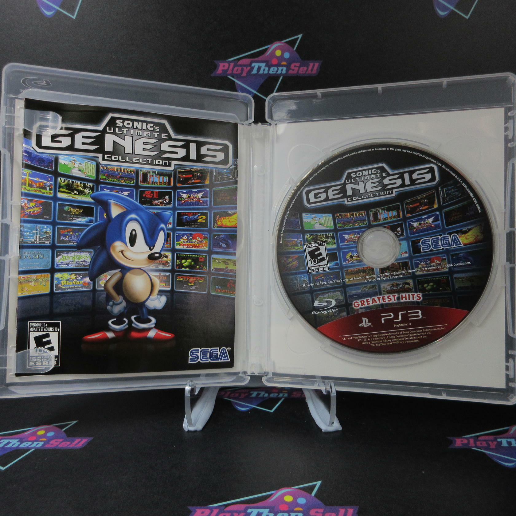Sonic's Ultimate Genesis Collection PS3 PlayStation 3 Greatest Hits - Like New