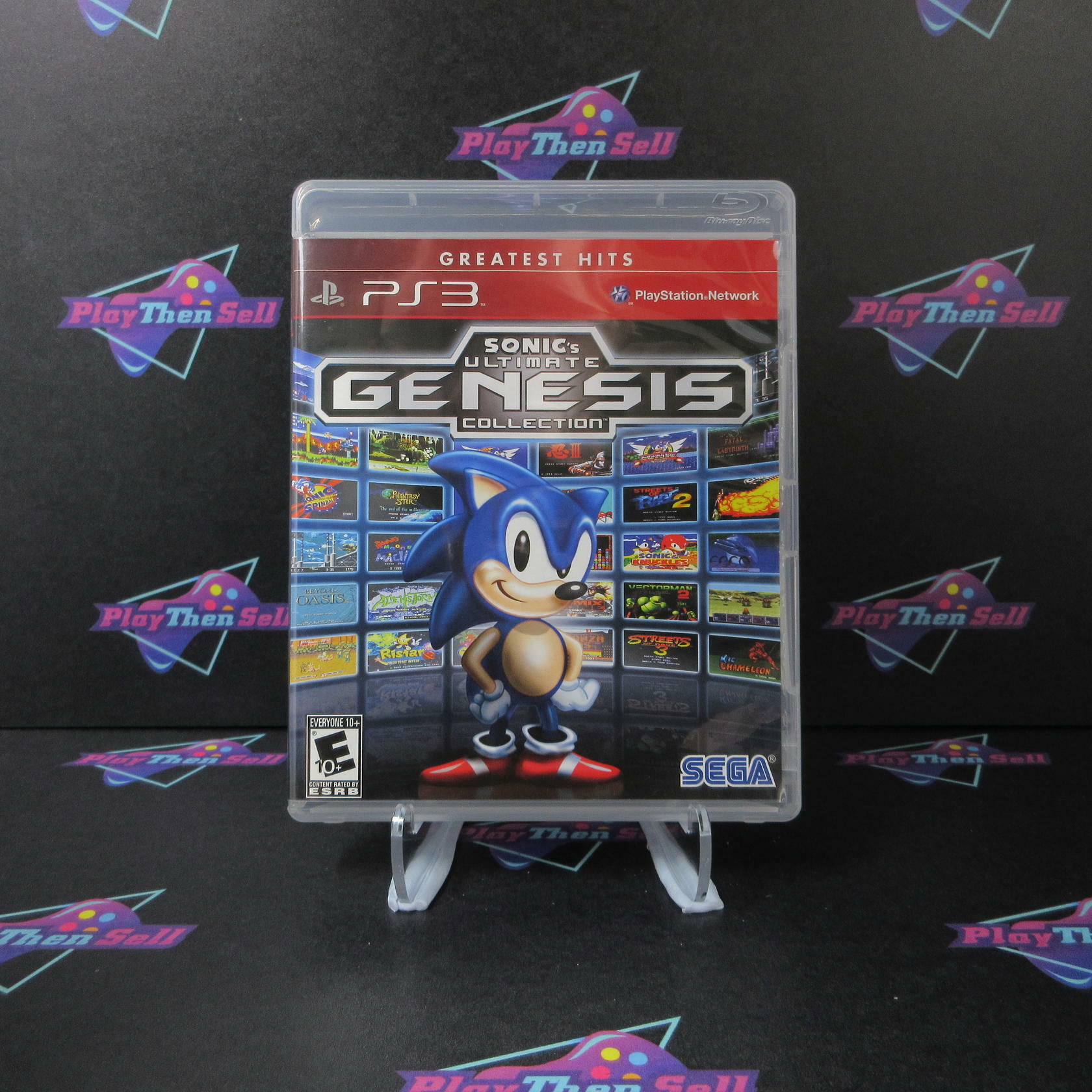 Sonic's Ultimate Genesis Collection PS3 PlayStation 3 Greatest Hits - Like New