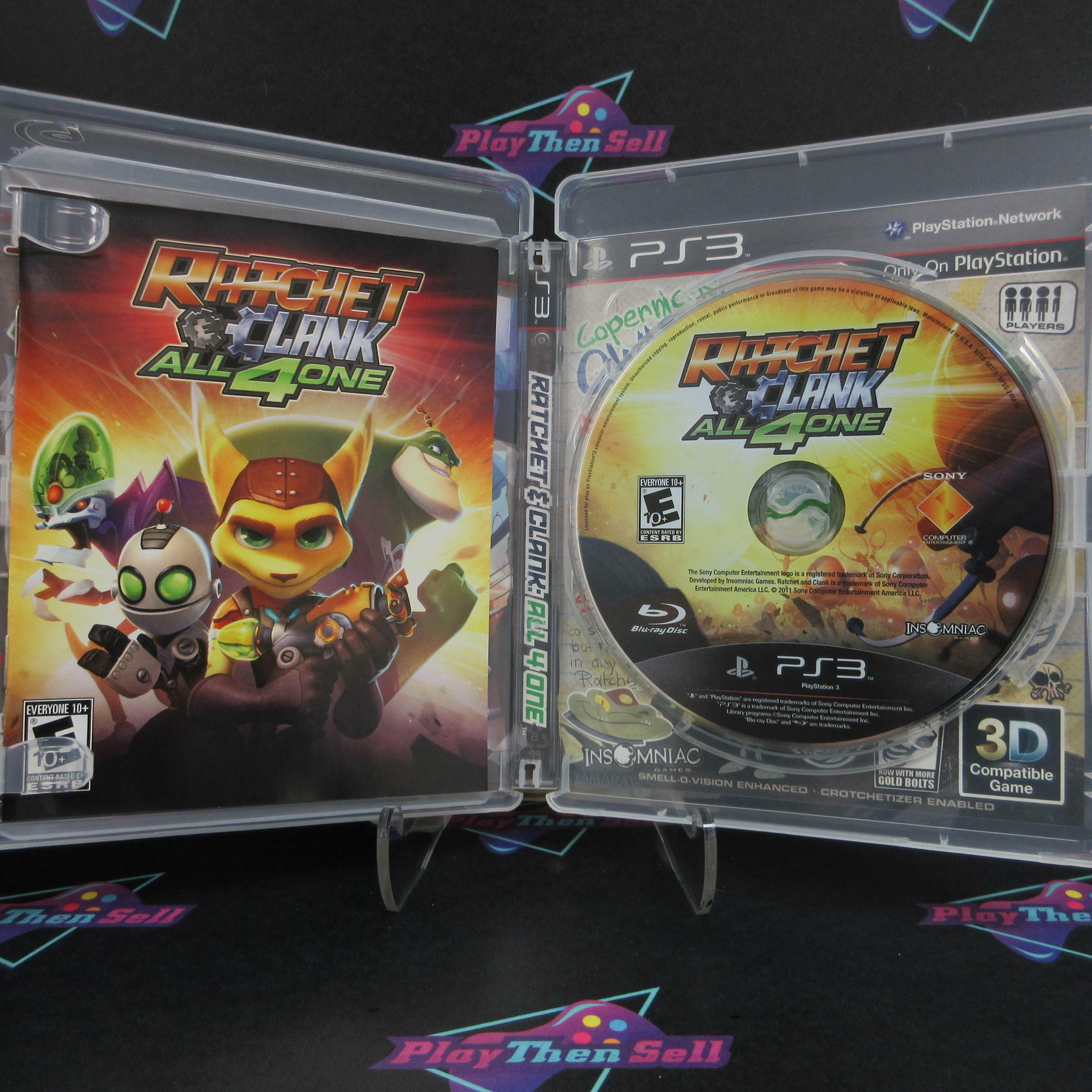 Ratchet & Clank All 4 One PS3 PlayStation 3 - Like New