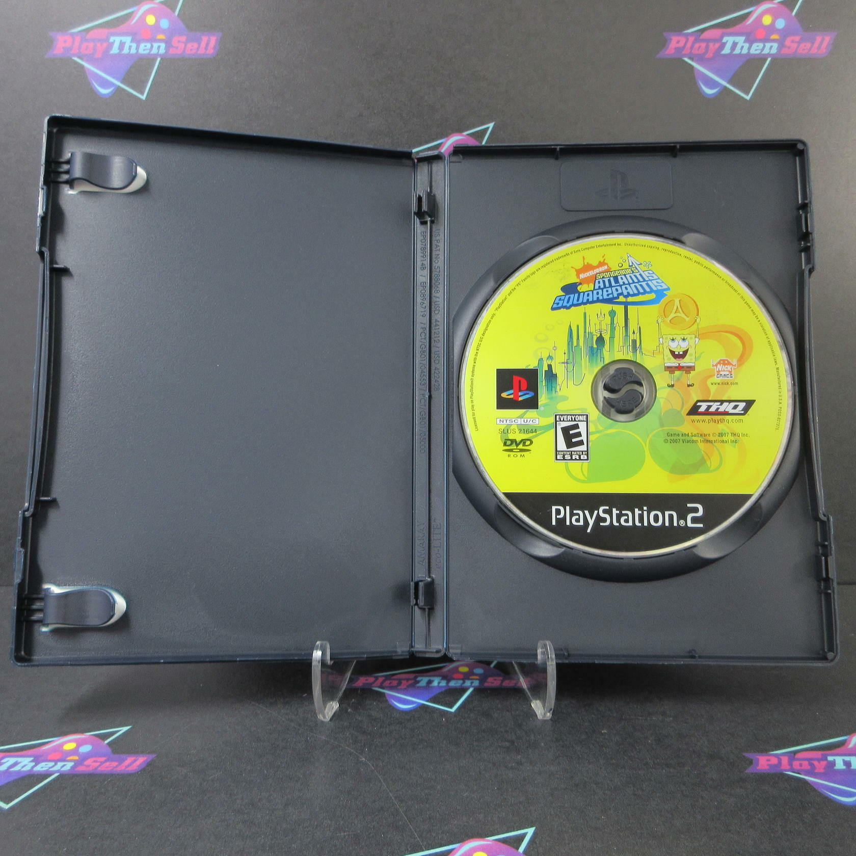 Spongebob Squarepants Atlantis Squarepantis PS2 PlayStation 2 - Very Good