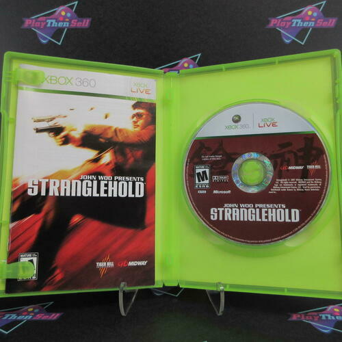 Stranglehold Xbox 360 + Reg Card - Like New