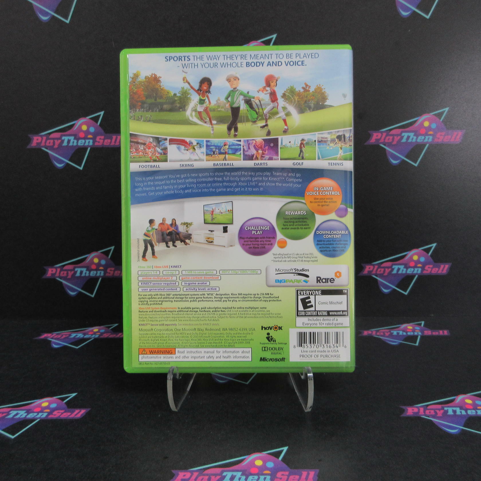 Kinect Sports Season Two Xbox 360 - Like New