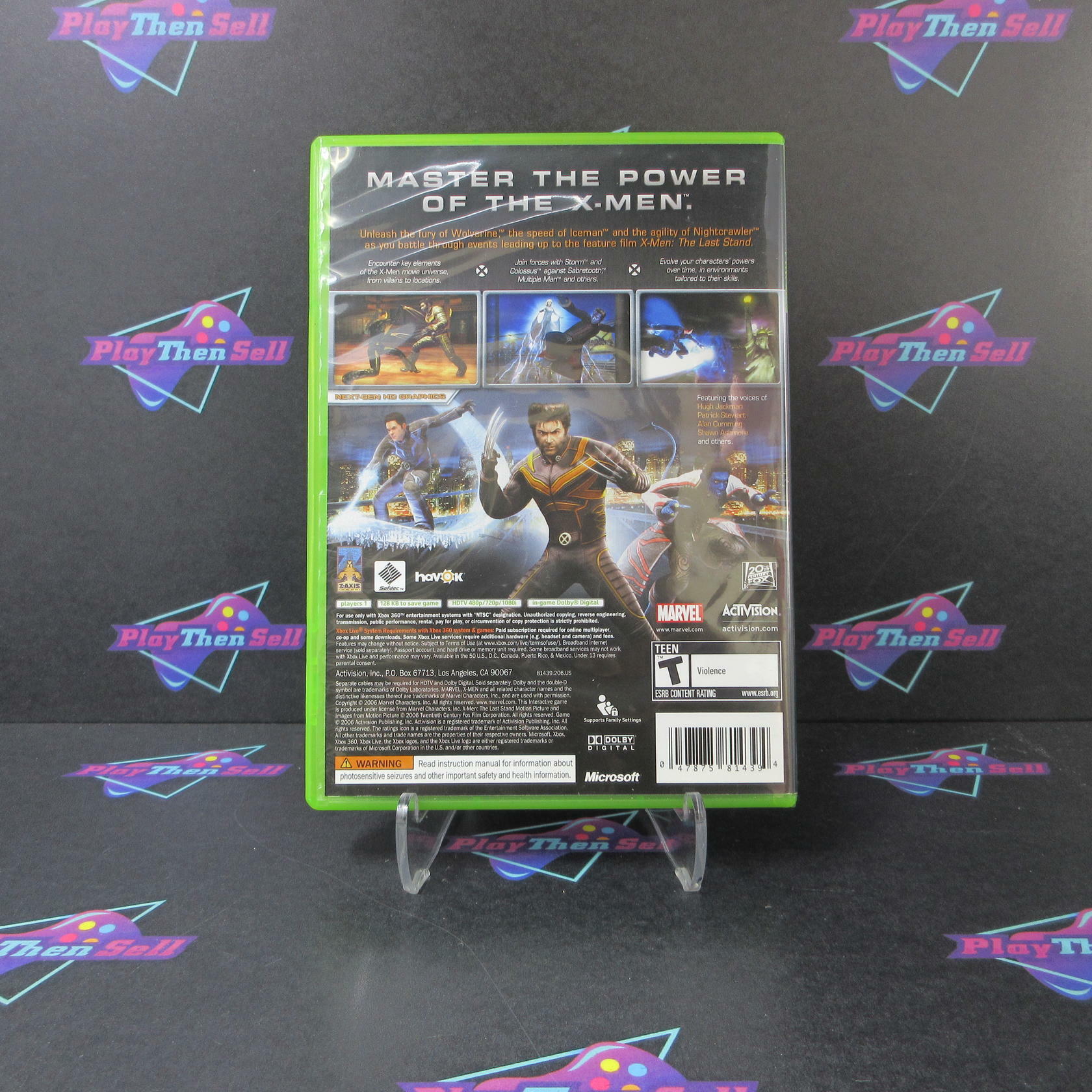 X-Men The Official Game Xbox 360 - Like New