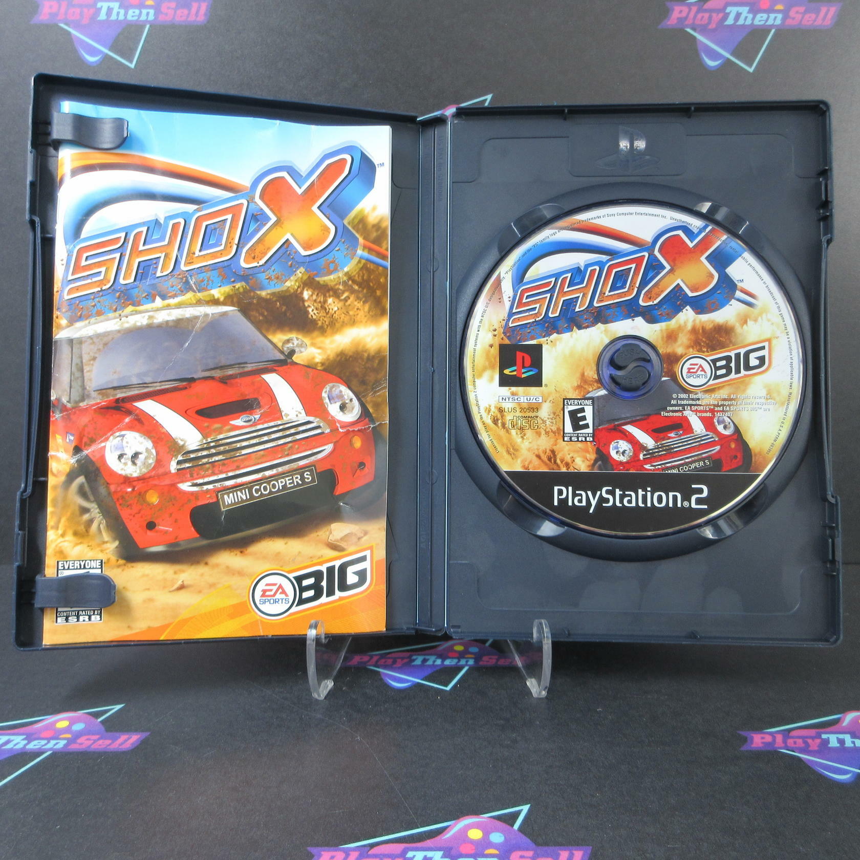 Shox PS2 PlayStation 2 MD Complete CIB - Very Good