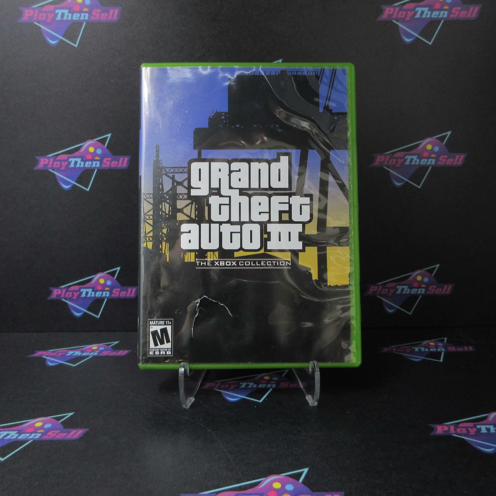 Grand Theft Auto III 3 The Xbox Collection AD/NM + Map / Reg Card - Very Good