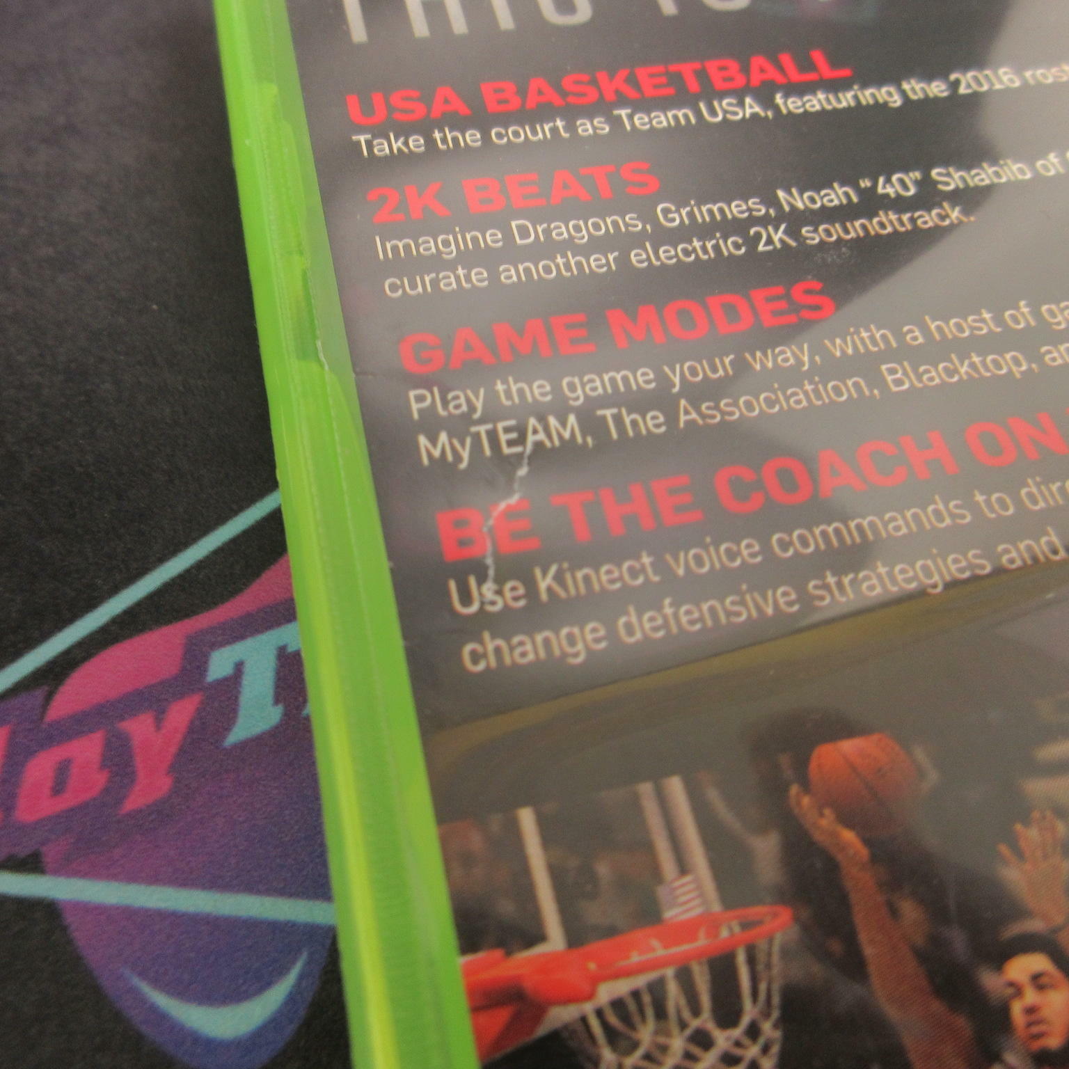 NBA 2K17 Xbox 360 AD Complete CIB - Very Good