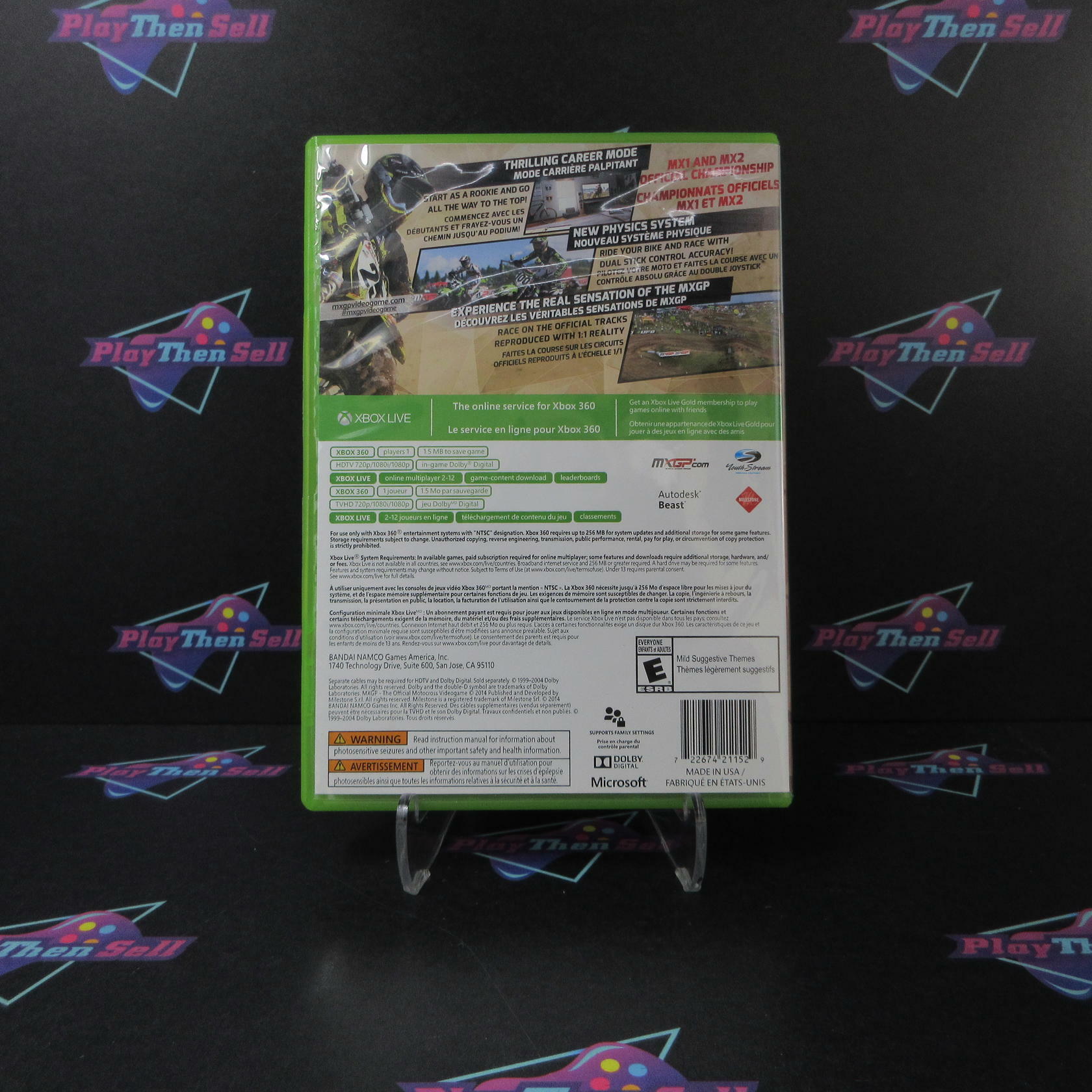 MXGP The Official Motocross Videogame Xbox 360 - Like New