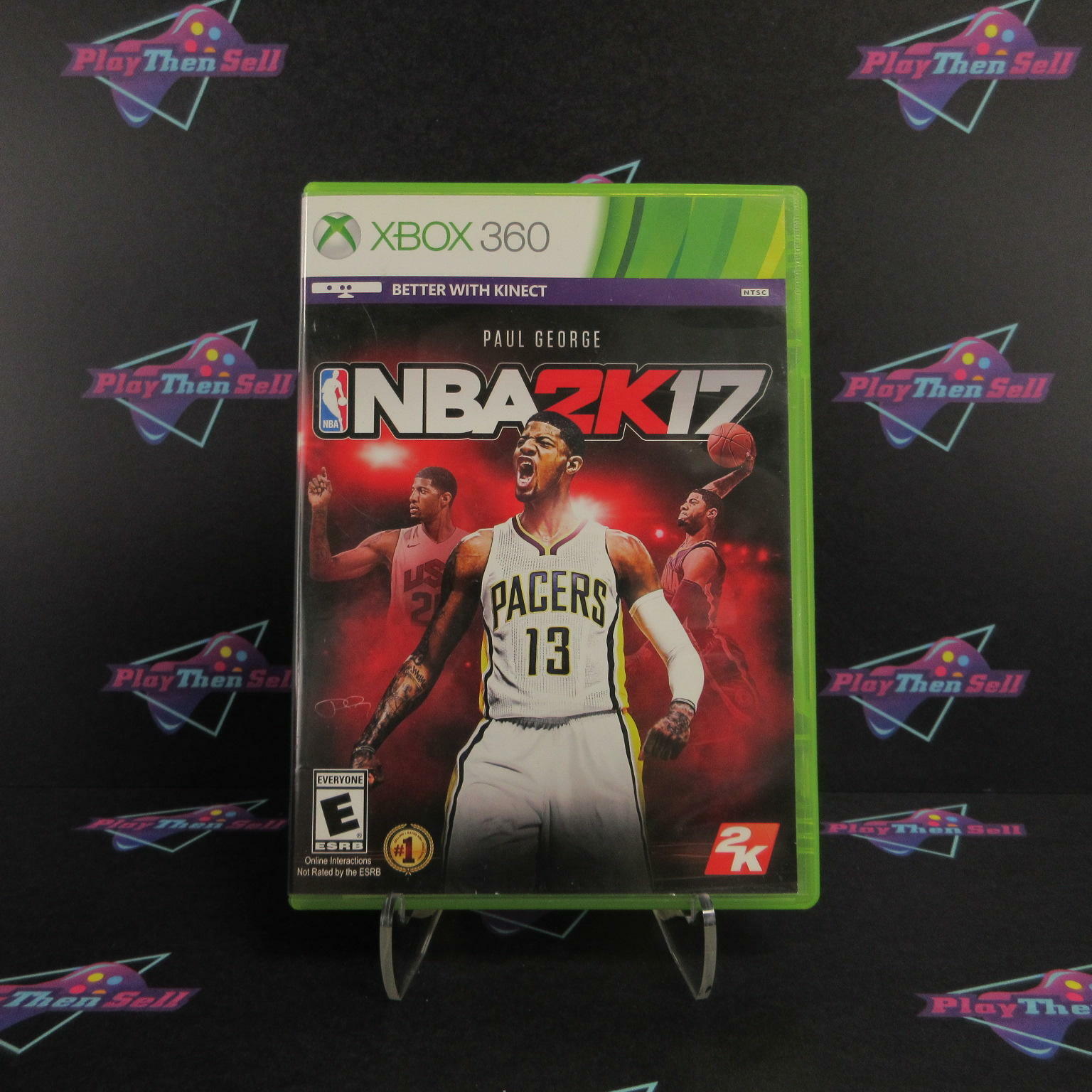 NBA 2K17 Xbox 360 AD Complete CIB - Very Good