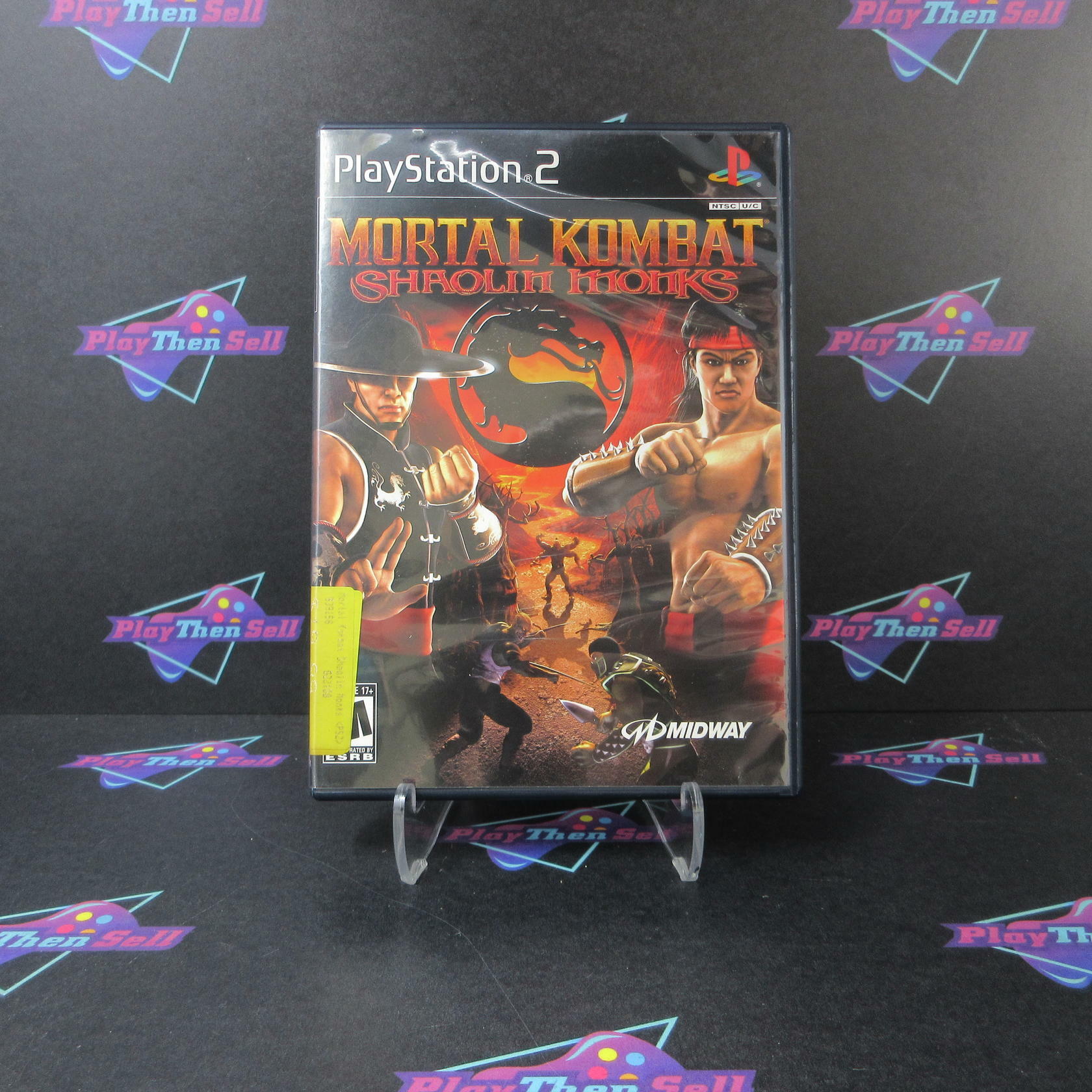Mortal Kombat Shaolin Monks + Reg Card PS2 PlayStation 2 AD/DD Complete CIB - Very Good