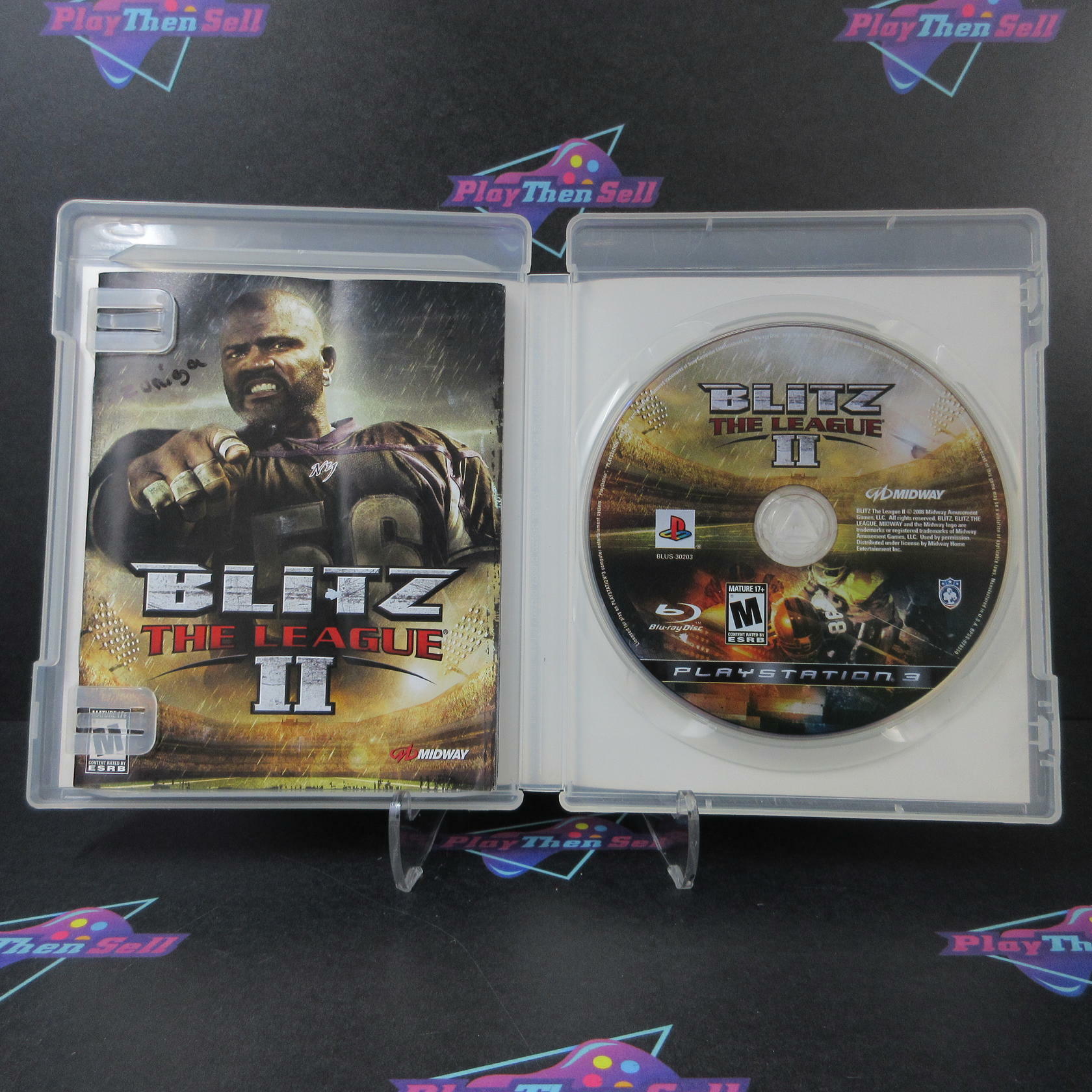 Blitz The League II PS3 PlayStation 3 MD Complete CIB - Very Good