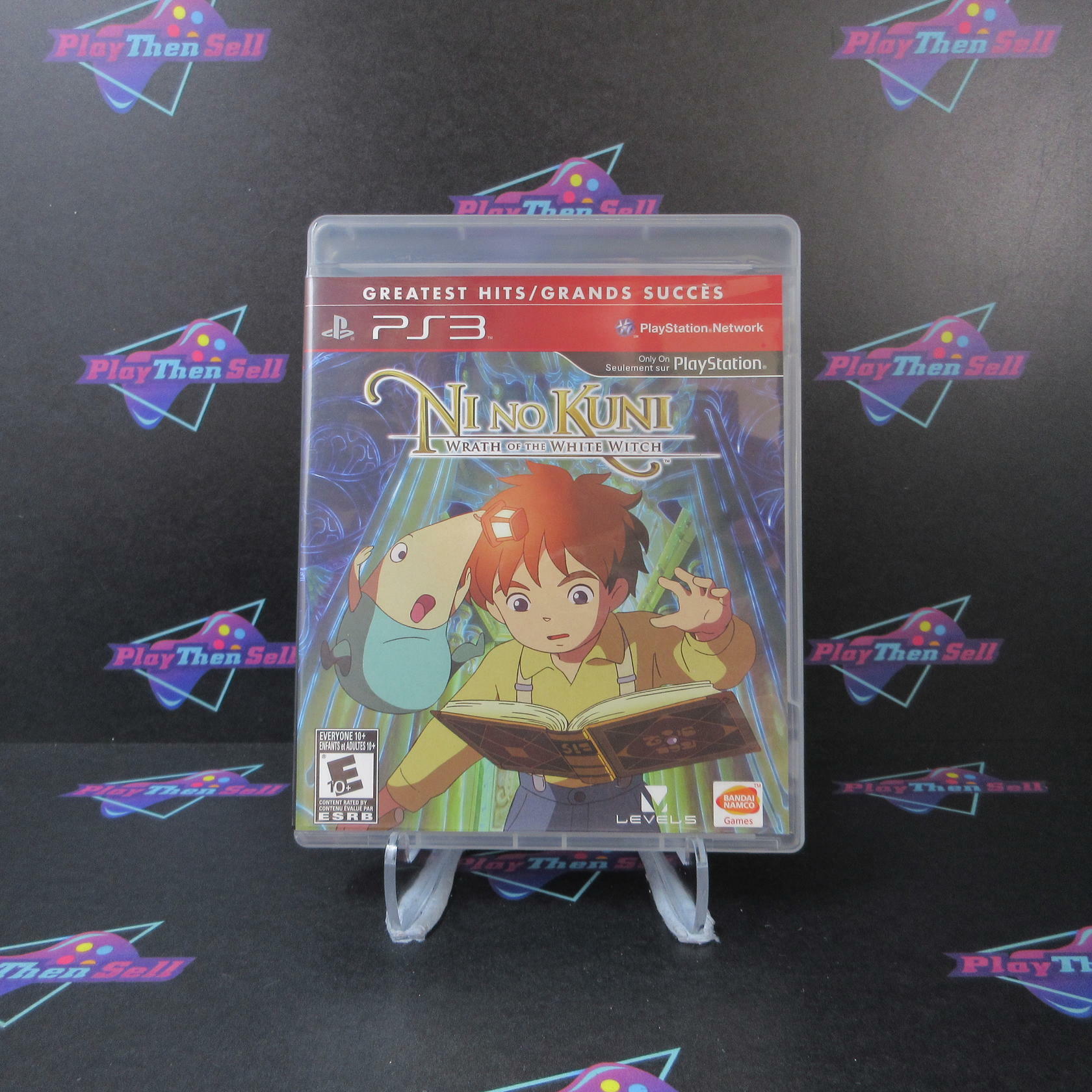 Ni No Kuni Wrath of the White Witch PS3 PlayStation 3 GH - Like New