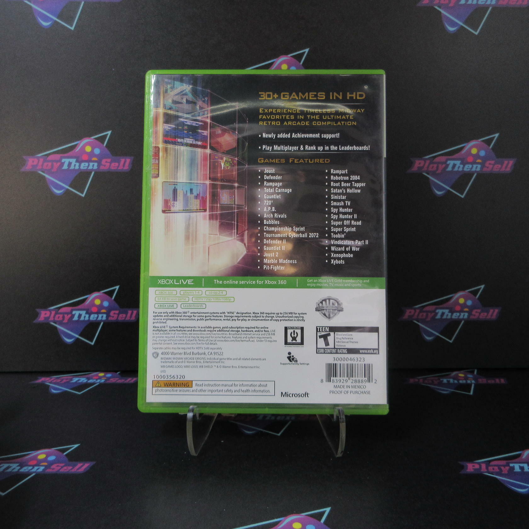 Midway Arcade Origins Xbox 360 - Like New