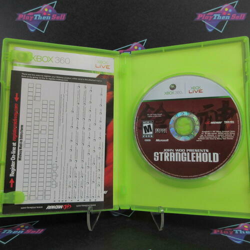 Stranglehold Xbox 360 + Reg Card - Like New